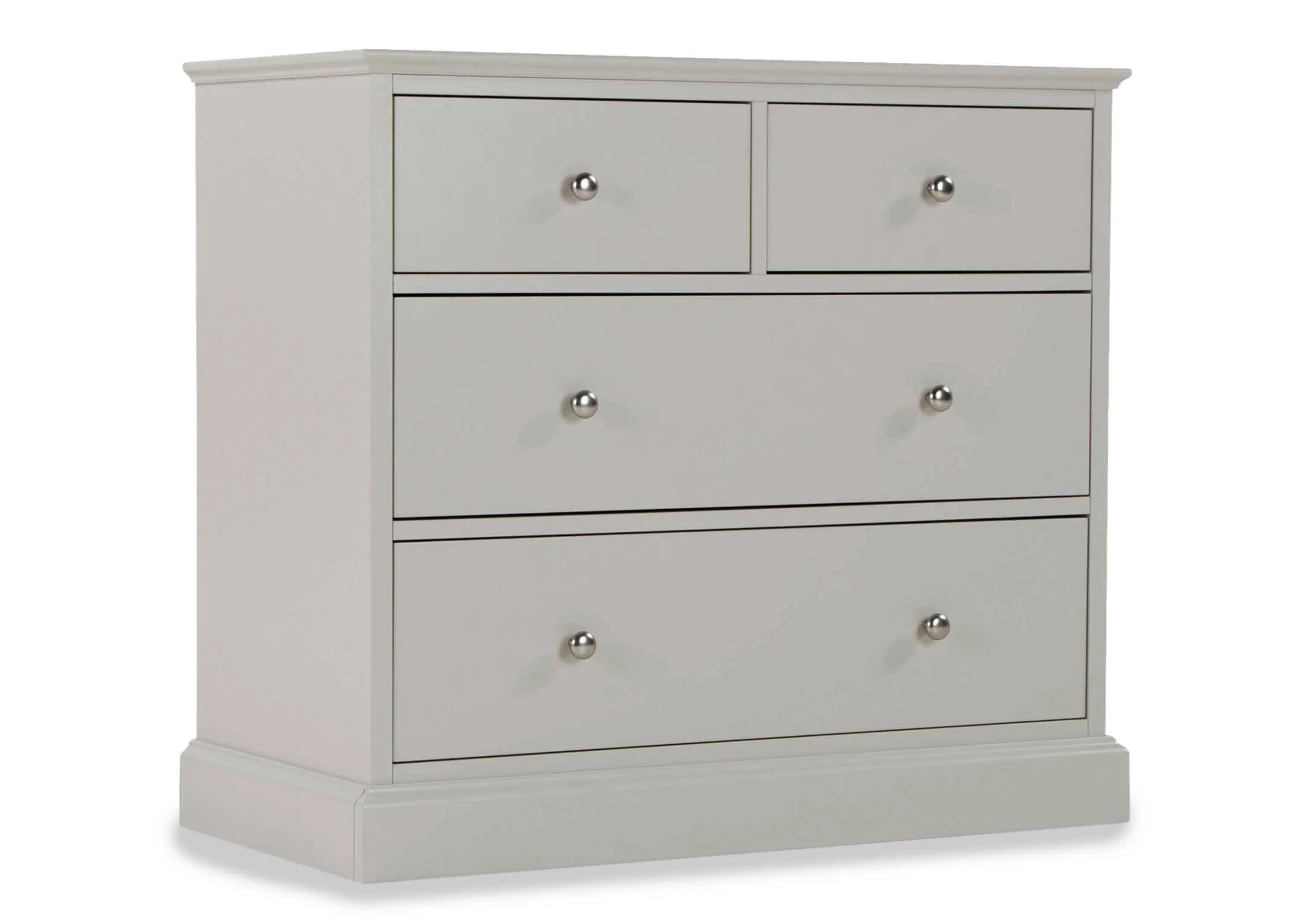 Four Drawer Grey Chest - Rivendale