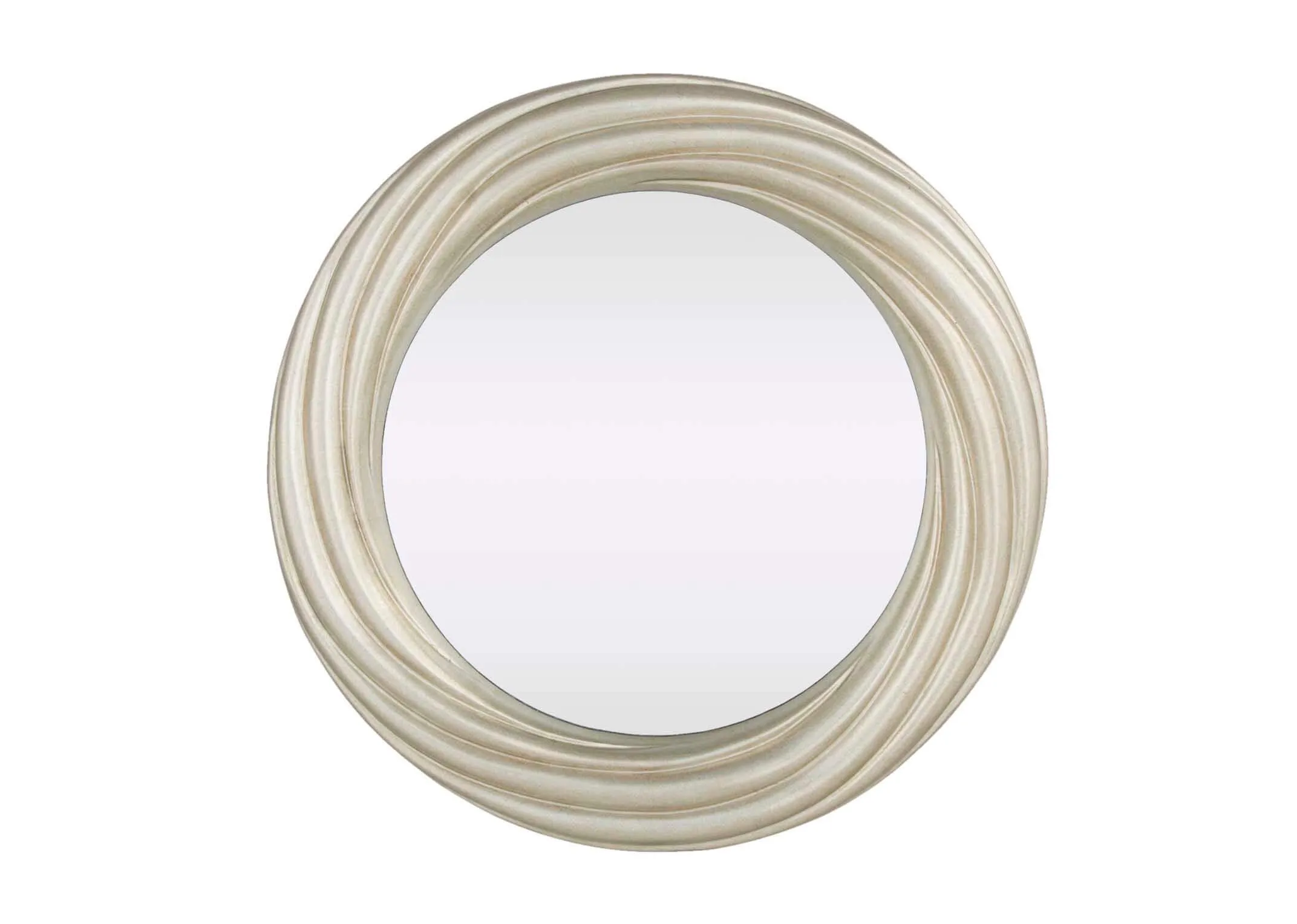 83cm x 83cm Gold Round Wall Mirror - Gemma