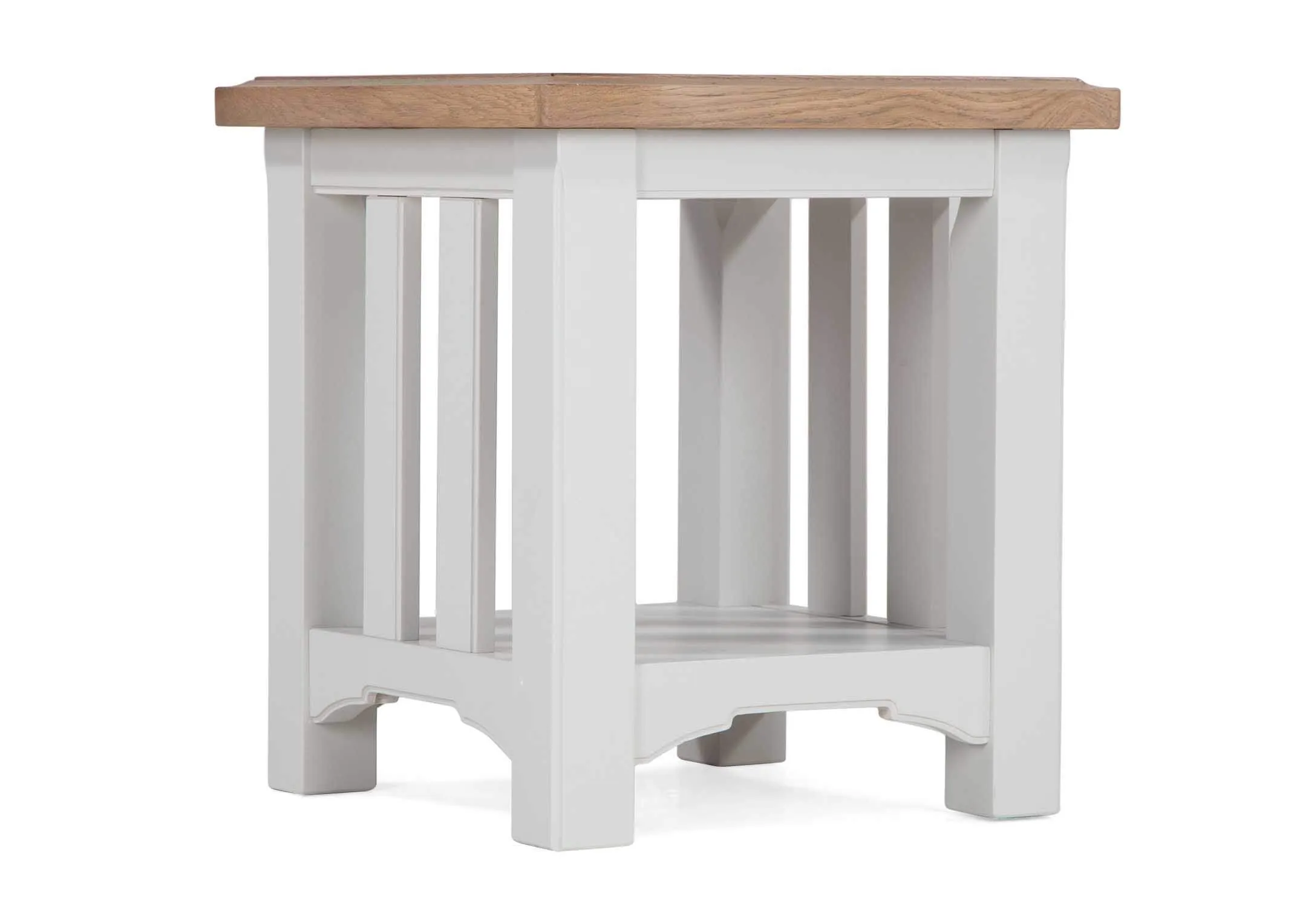 Grey Lamp Table - Georgia