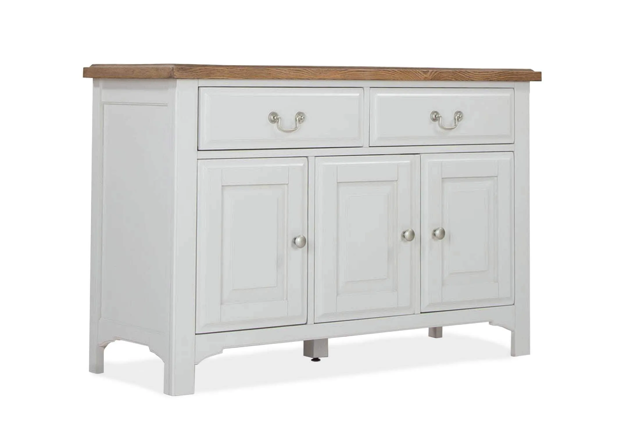 Powershot of the two drawer three door grey oak large Georgia sideboard