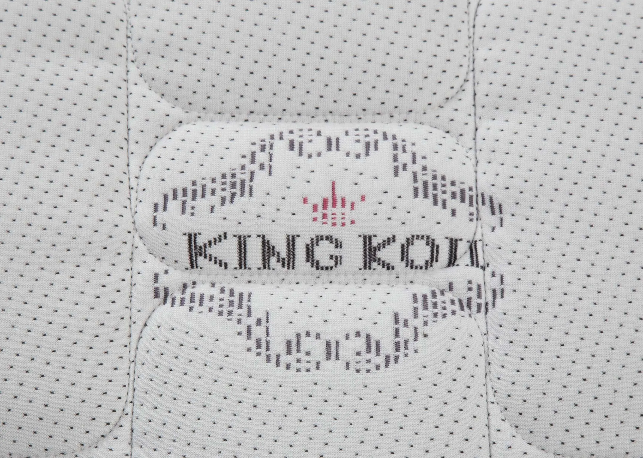 A dimension image of the Saol Fada Platinum 1800 beige linen showing mattress depth of 37cm