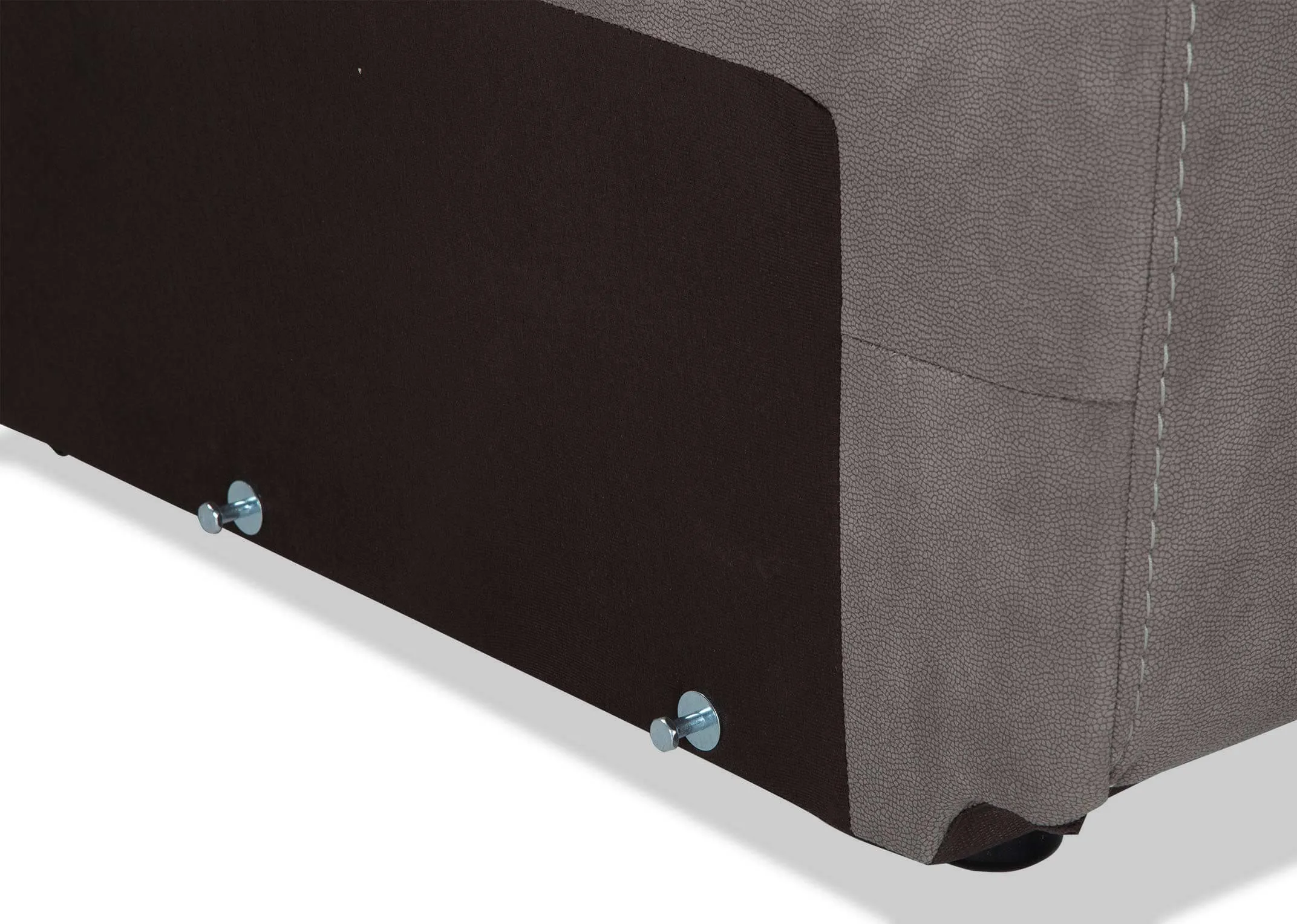 A close up of the bottom section of the Baxter drinks holder which attaches to the Baxter corner group.