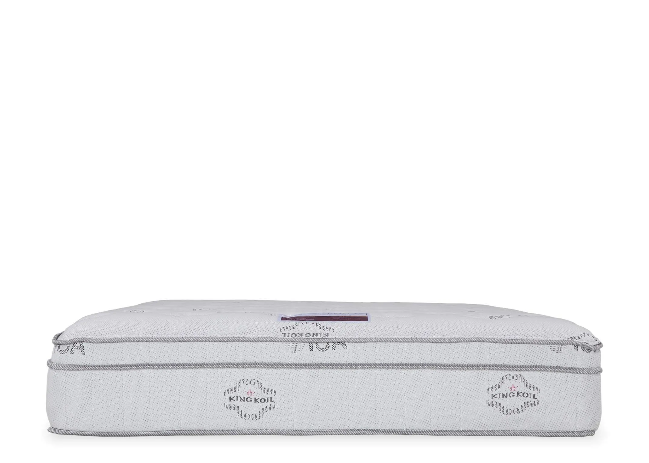 Full front view of the Pocket Serene super king size 6 ft Pocket Visco mattress featuring memory foam and 1400 pocket springs