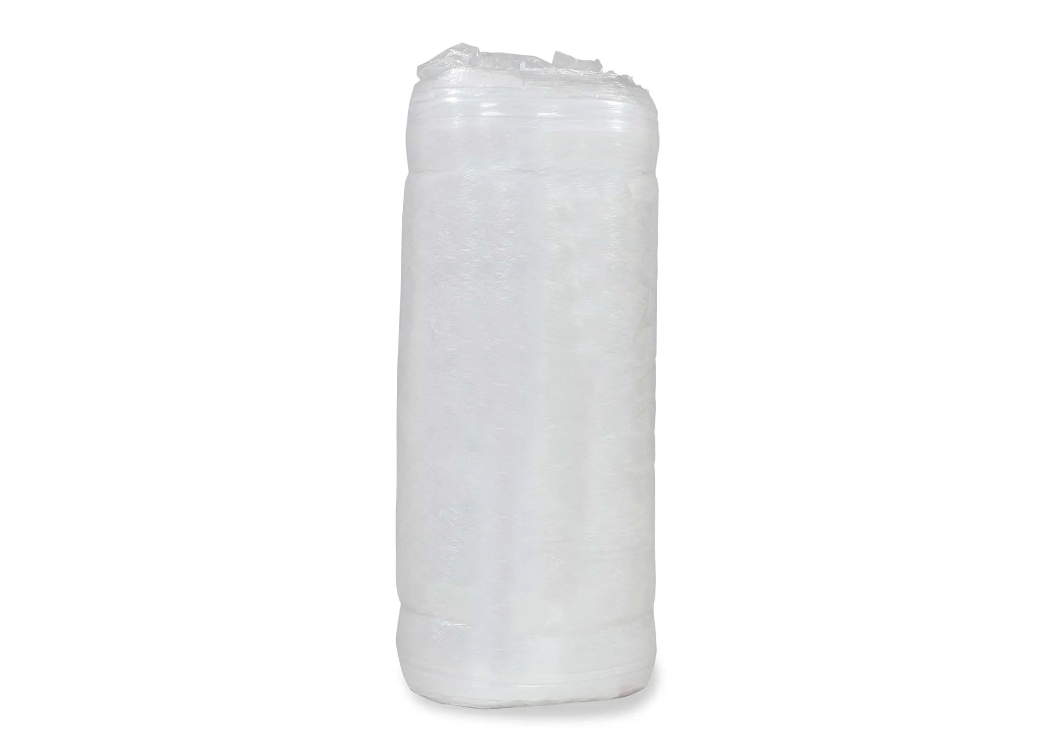 A shot of the Natural Comfort mattress rolled up.