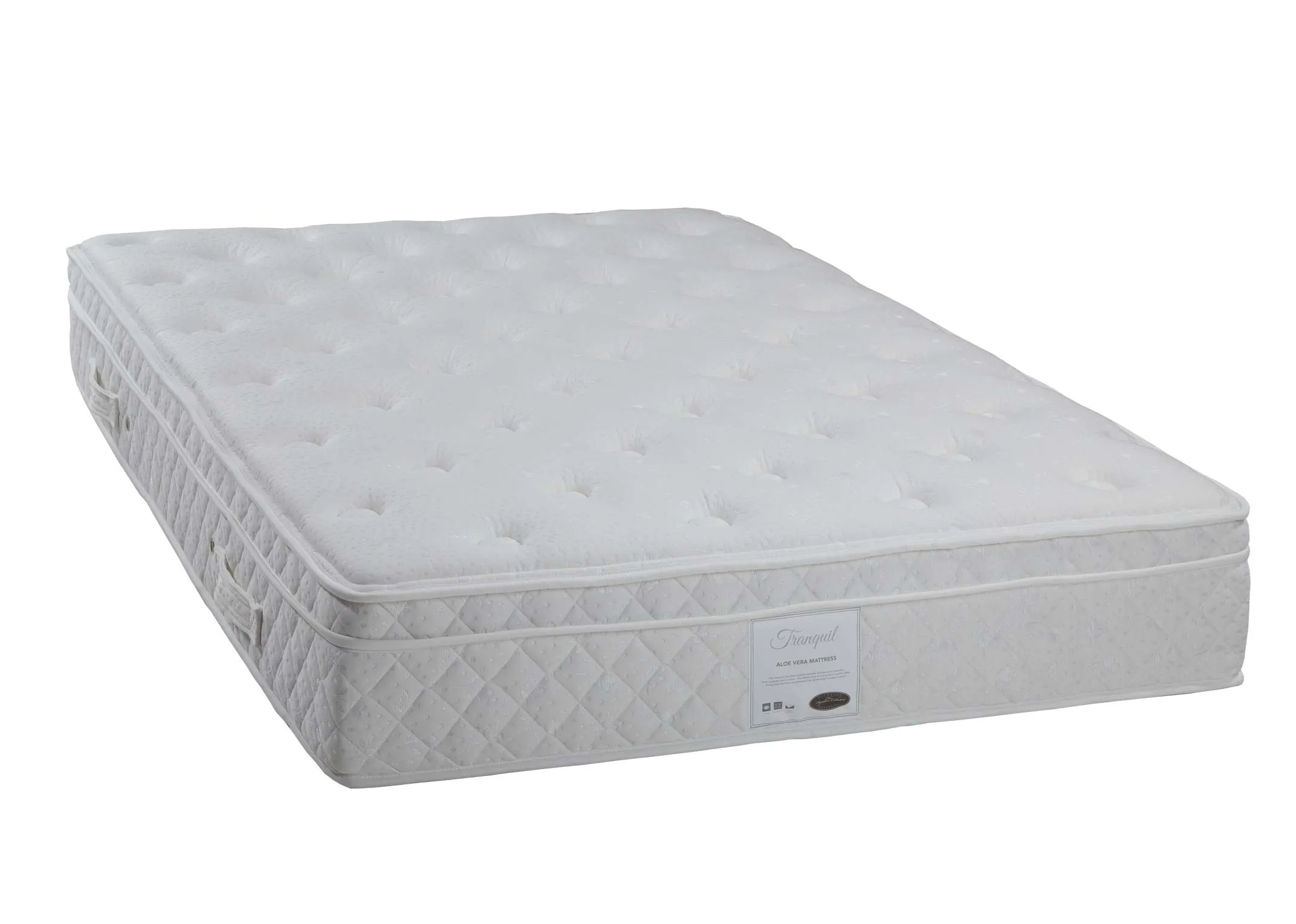 A power shot image for the 4 ft 6 Tranquil mattress.