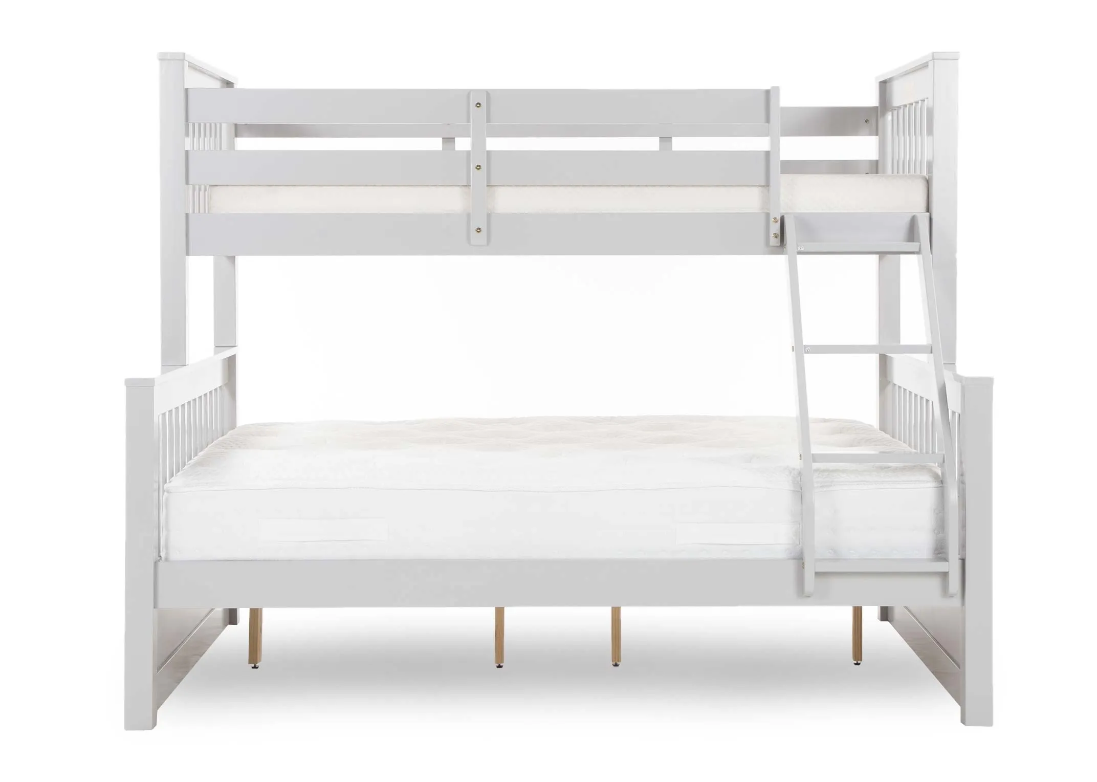 A side view image of the grey Lara Bunk bed.