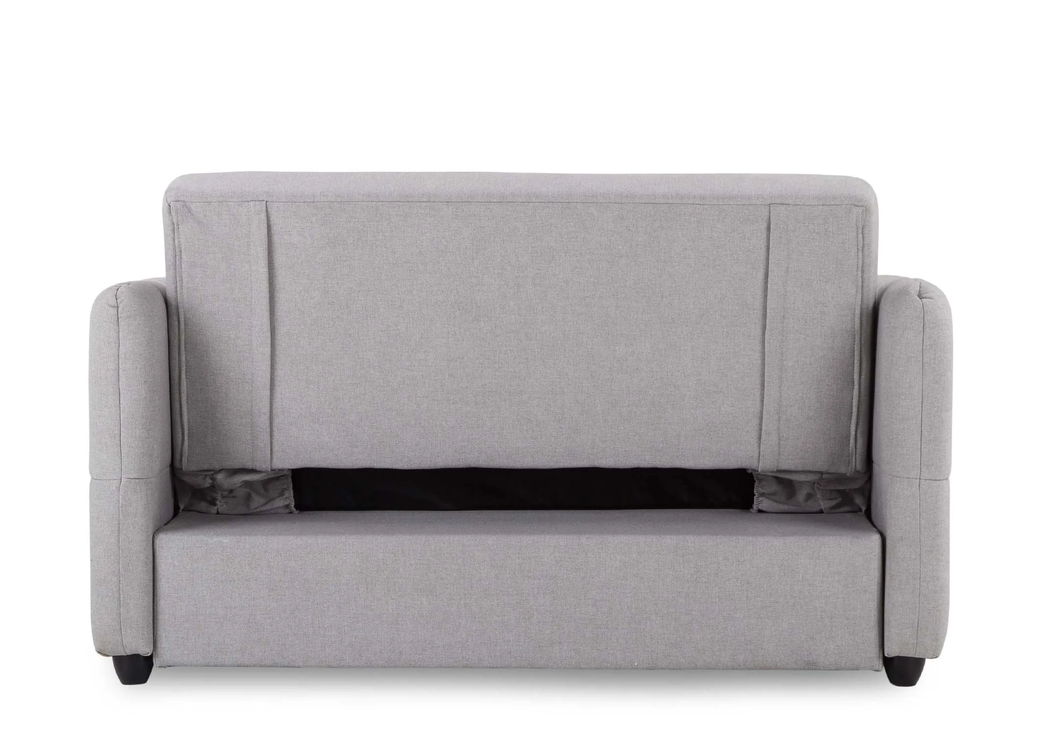 An image of the back of the Celeste 3 seater sofabed.