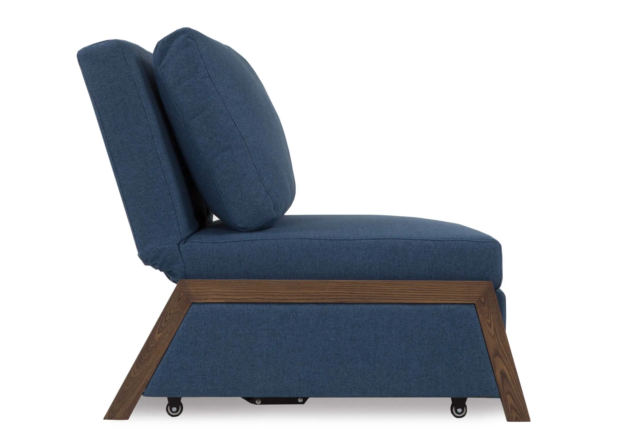 A side view image of the Theo 1 seater sofabed.