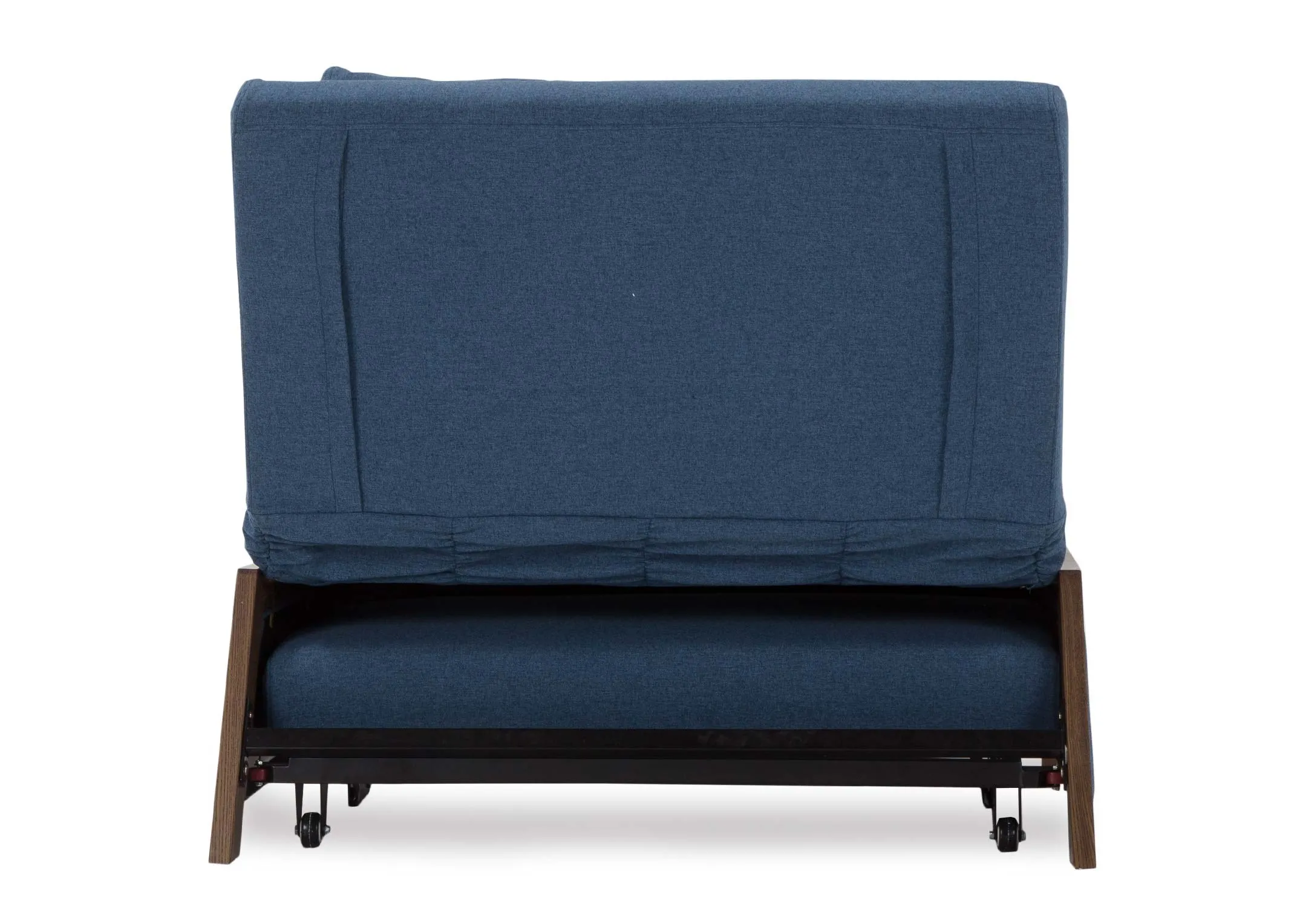An image of the back of the Theo 1 seater sofabed.