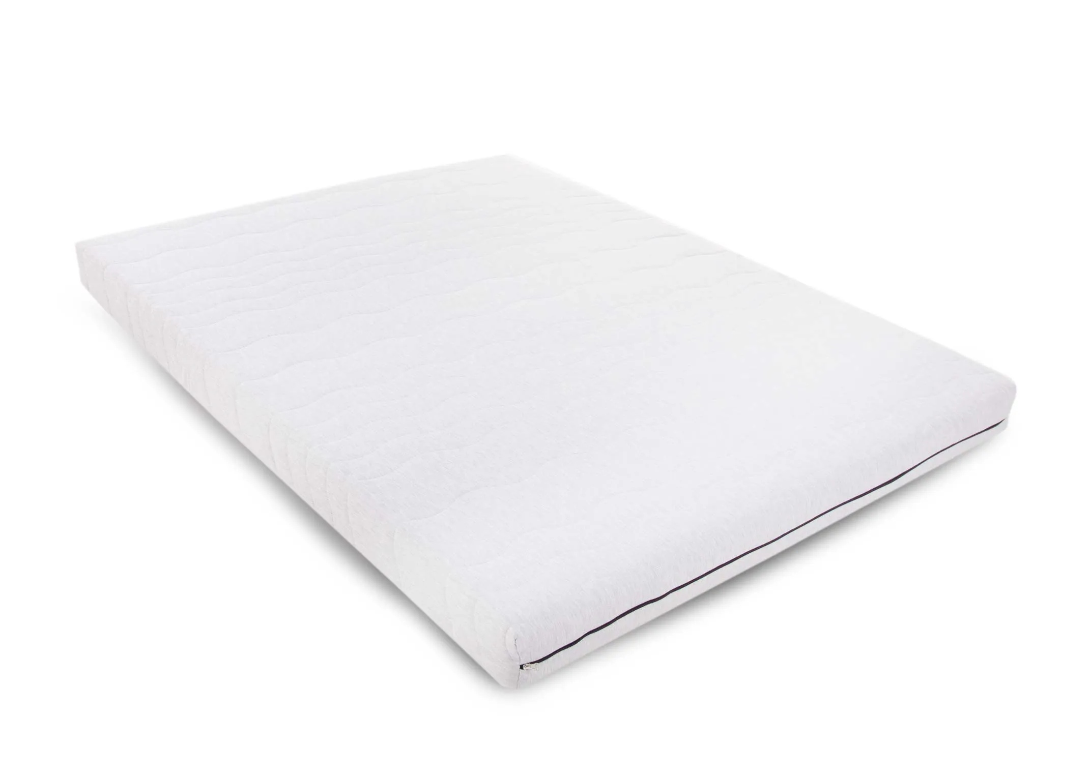 A 4ft 6 Double memory foam mattress from EZ Living Furniture's Comfort Foam range. Angled view of mattress
