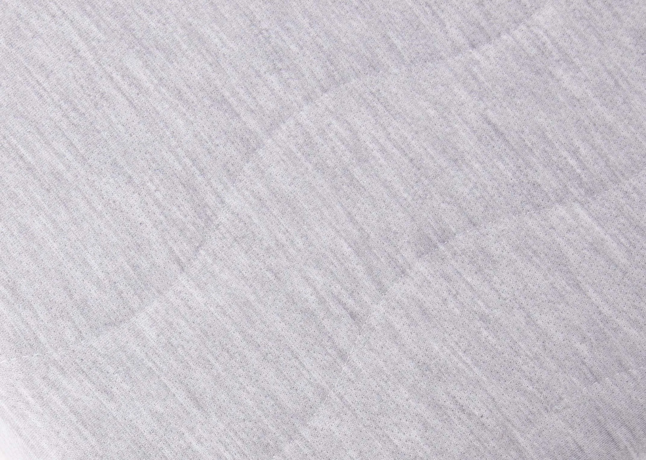 A 4ft 6 Double memory foam mattress from EZ Living Furniture's Comfort Foam range. Closeup of grey fabric cover