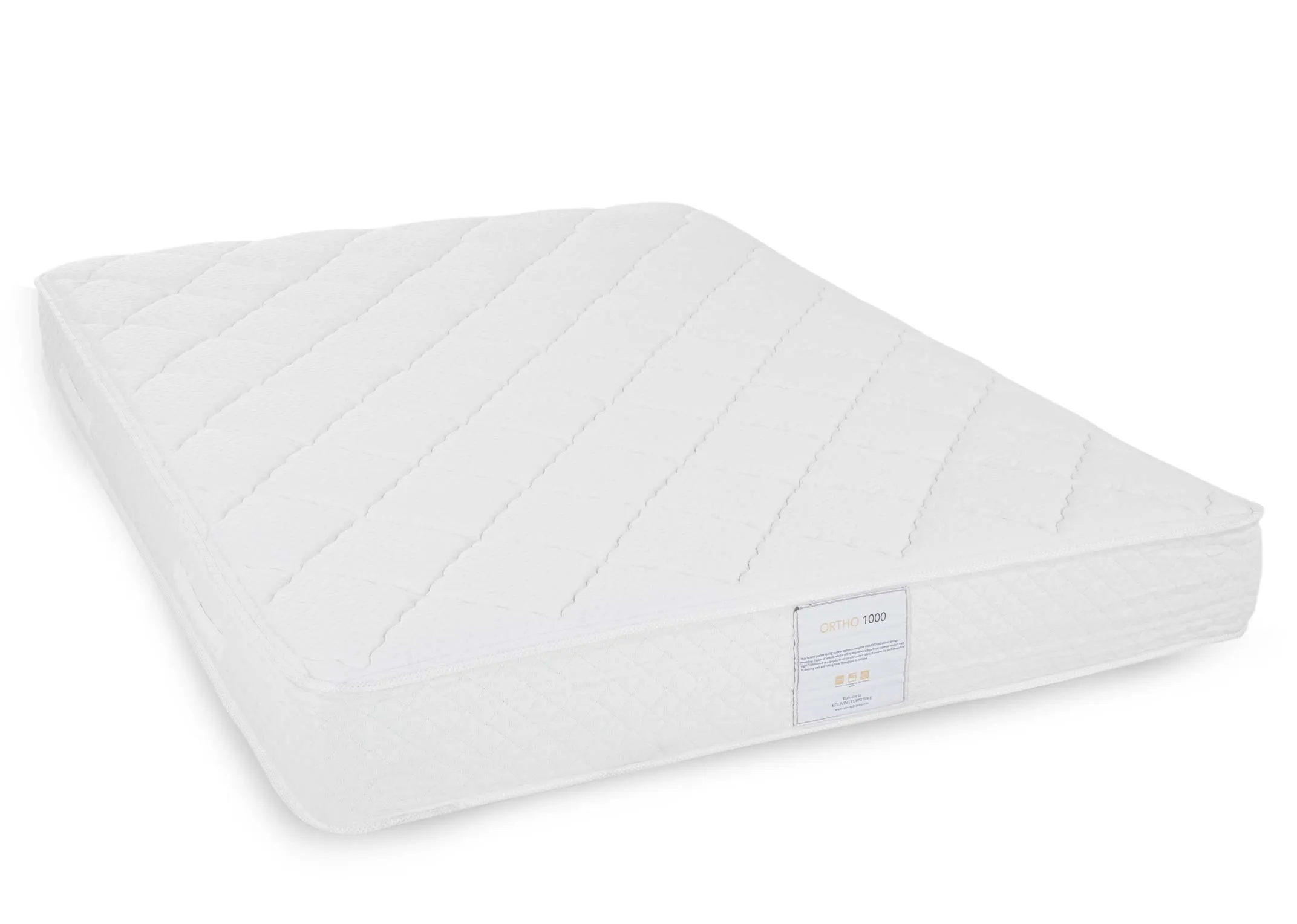 A power shot image showing the double 4ft6 Ortho 1000 mattress