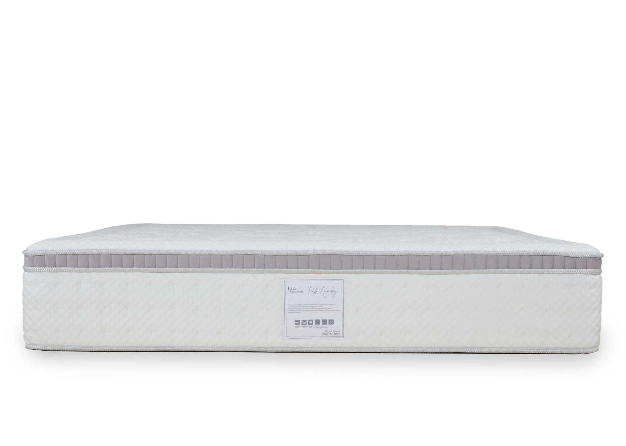 King Size (5 ft) Rian Therapeutic Mattress in a closeup image of the edge showing the depth
