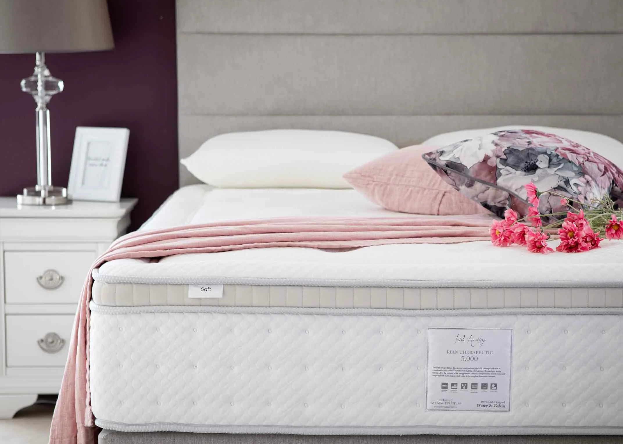 Comfotable mattress with 5000 pocket springs