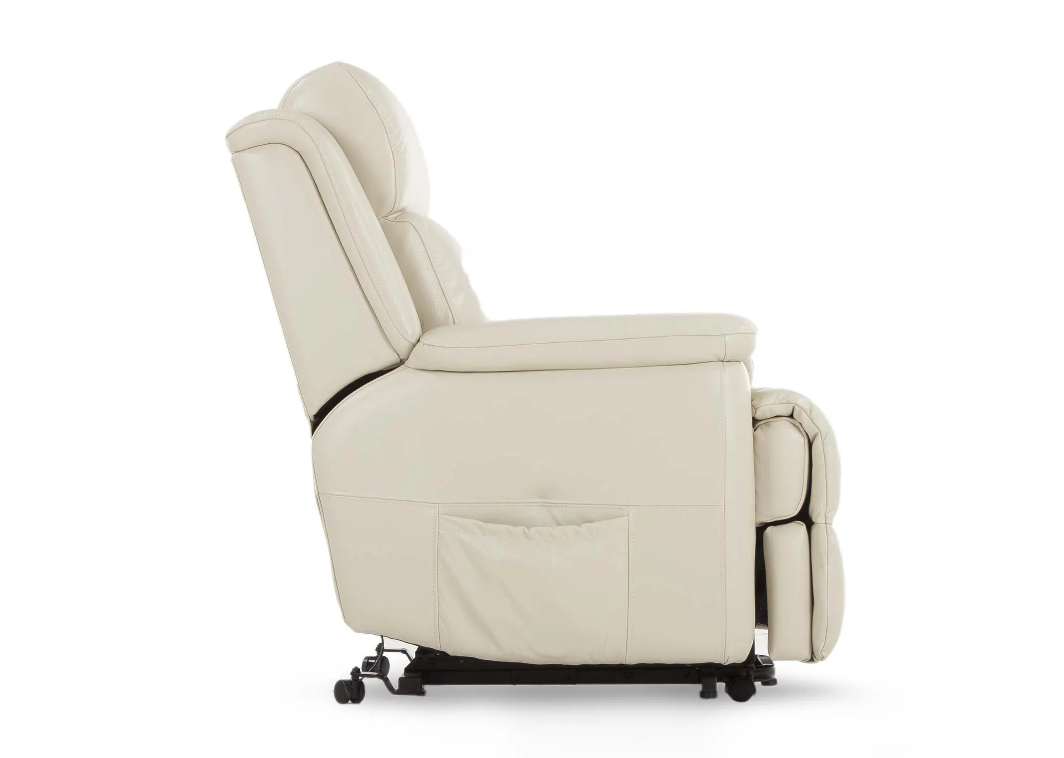 A power reclining chair with super lift functions from EZ Living Furniture's Embrace range.