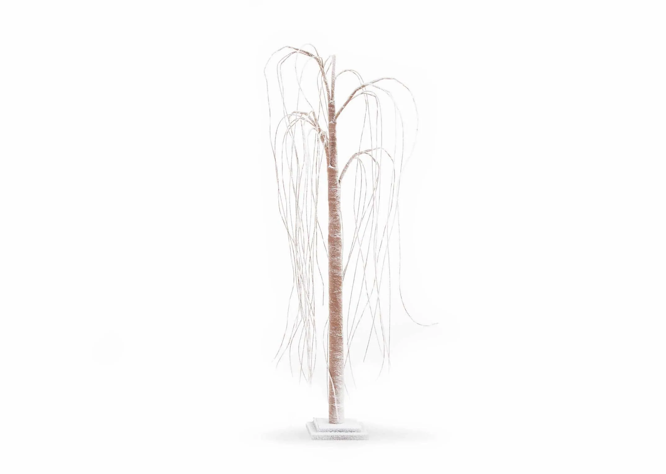 Medium Willow with 350 LED Copper Wire Lights - Christmas Tree