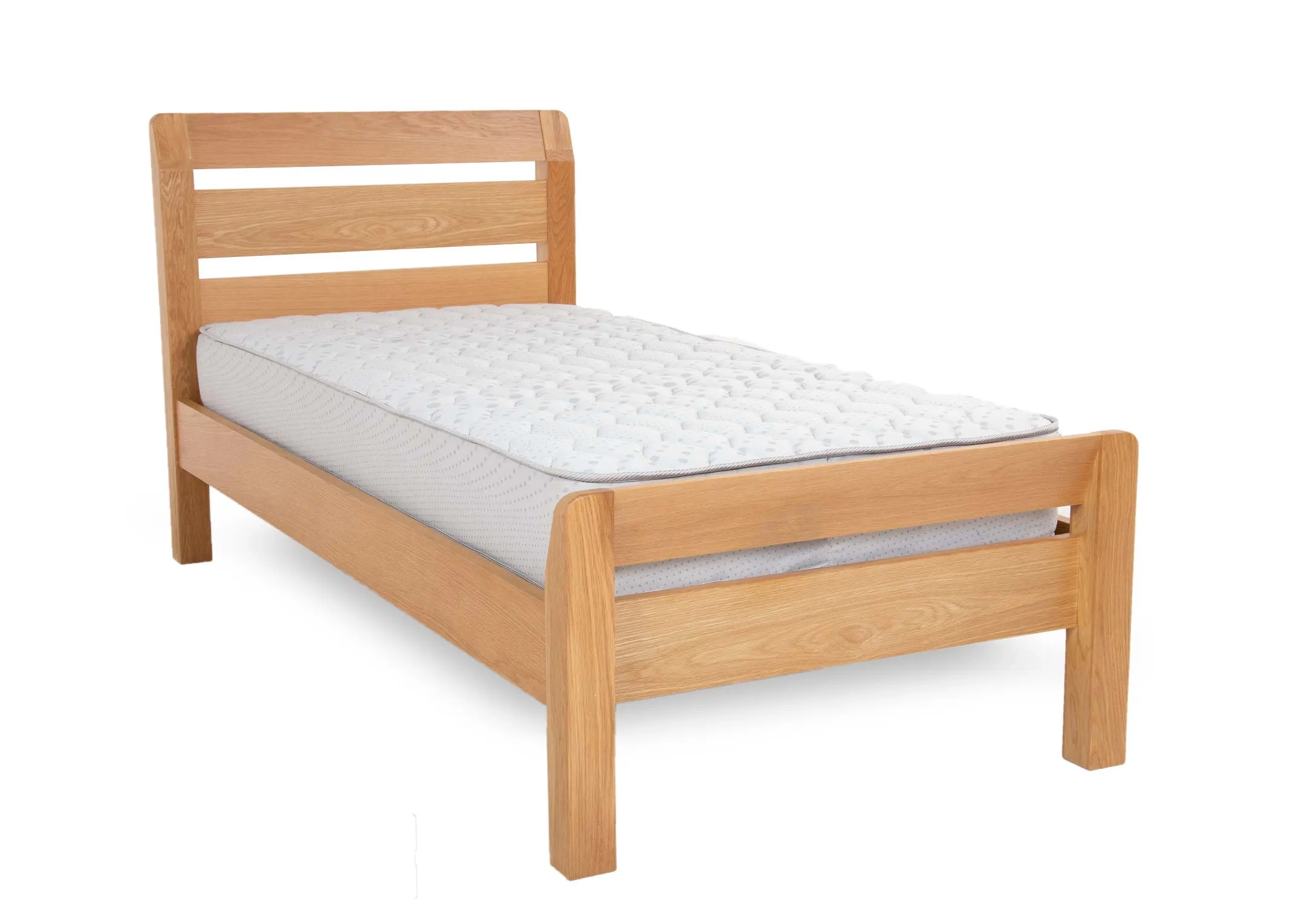 Single (3ft) Oak Bedframe - Iris