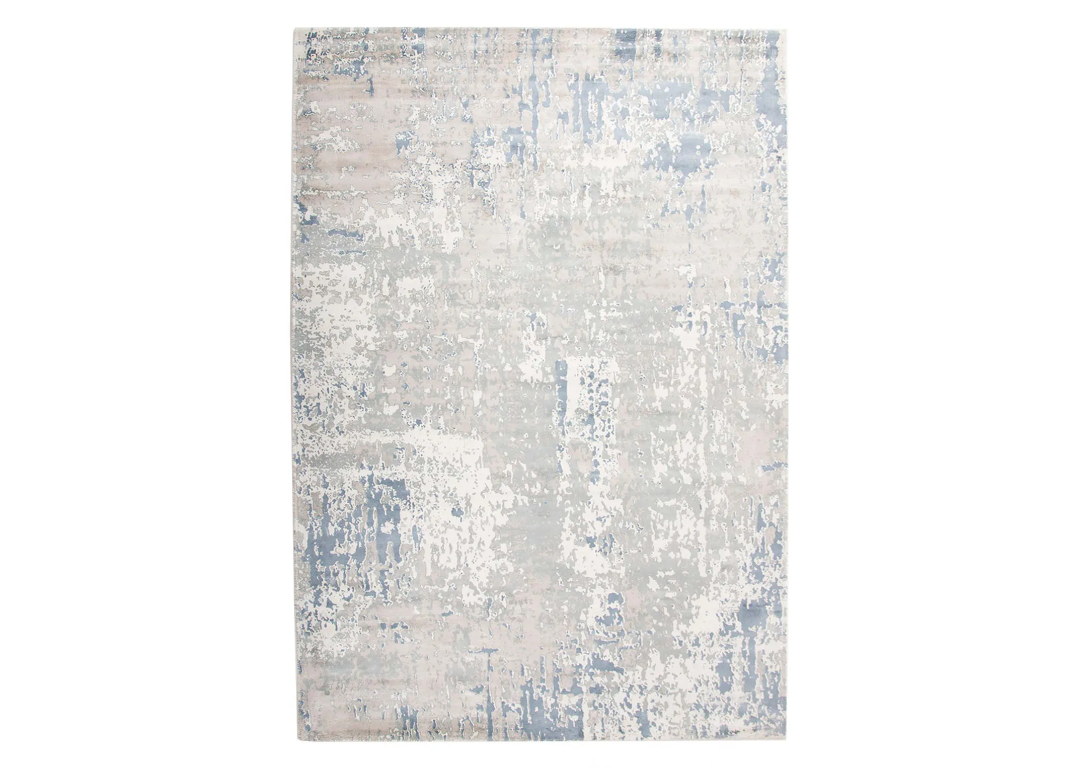 A dimension image of the Moderno Silver Blue Medium Rug with 230cm (Width) x 160cm (Height)