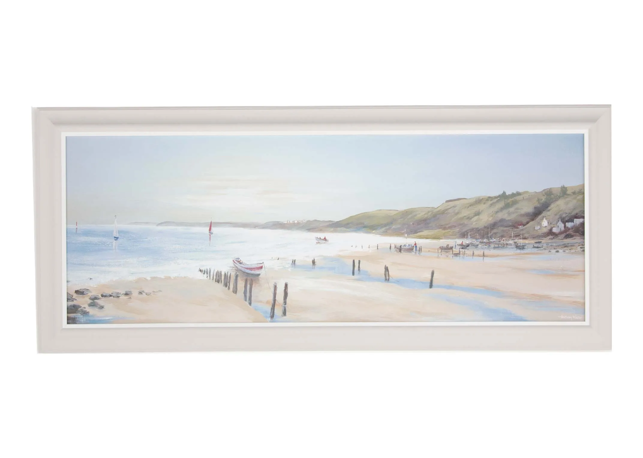 59cm x 138cm Framed Print - Calm Waters