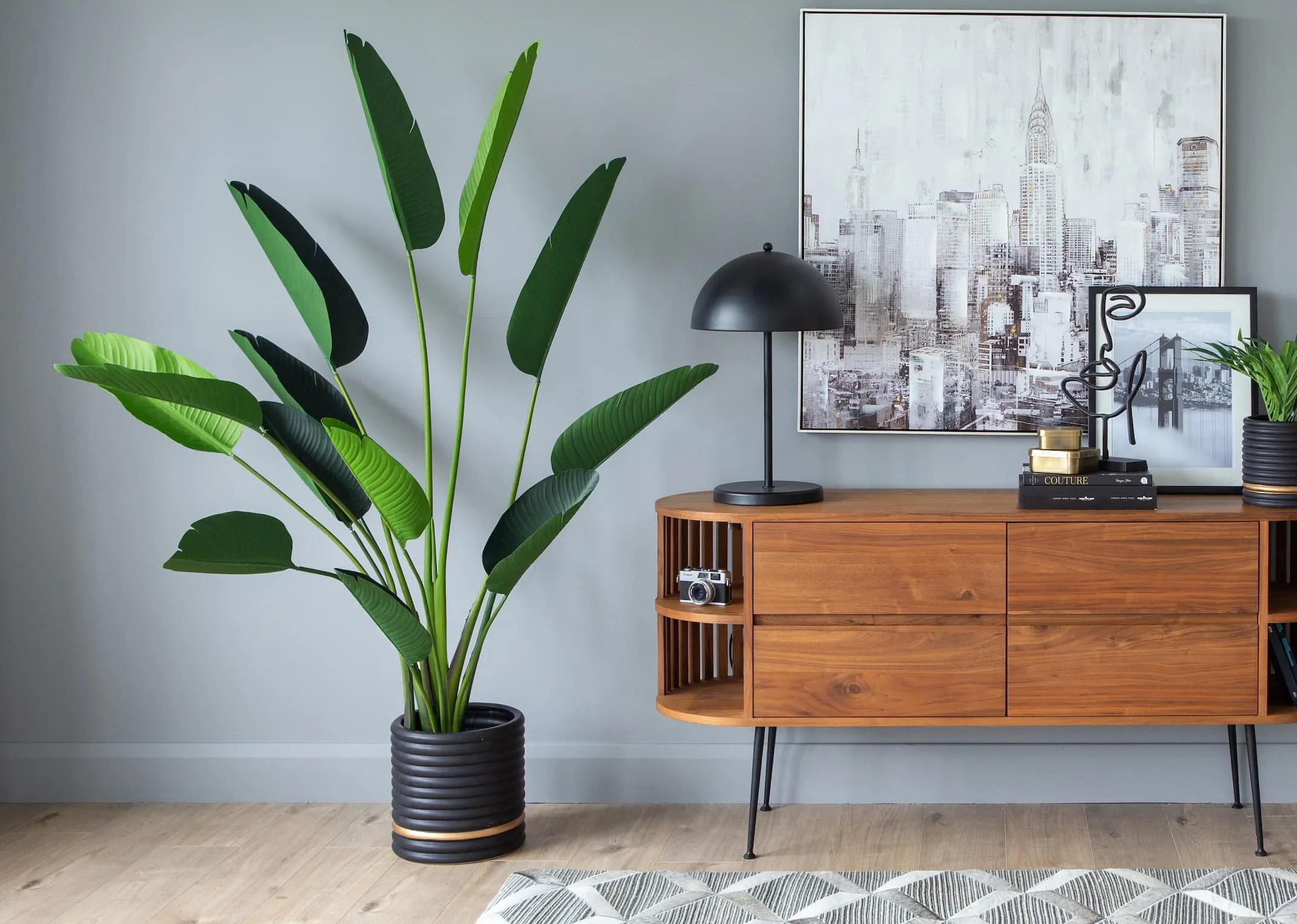 180cm Artificial Tree with Pot - Strelitzia