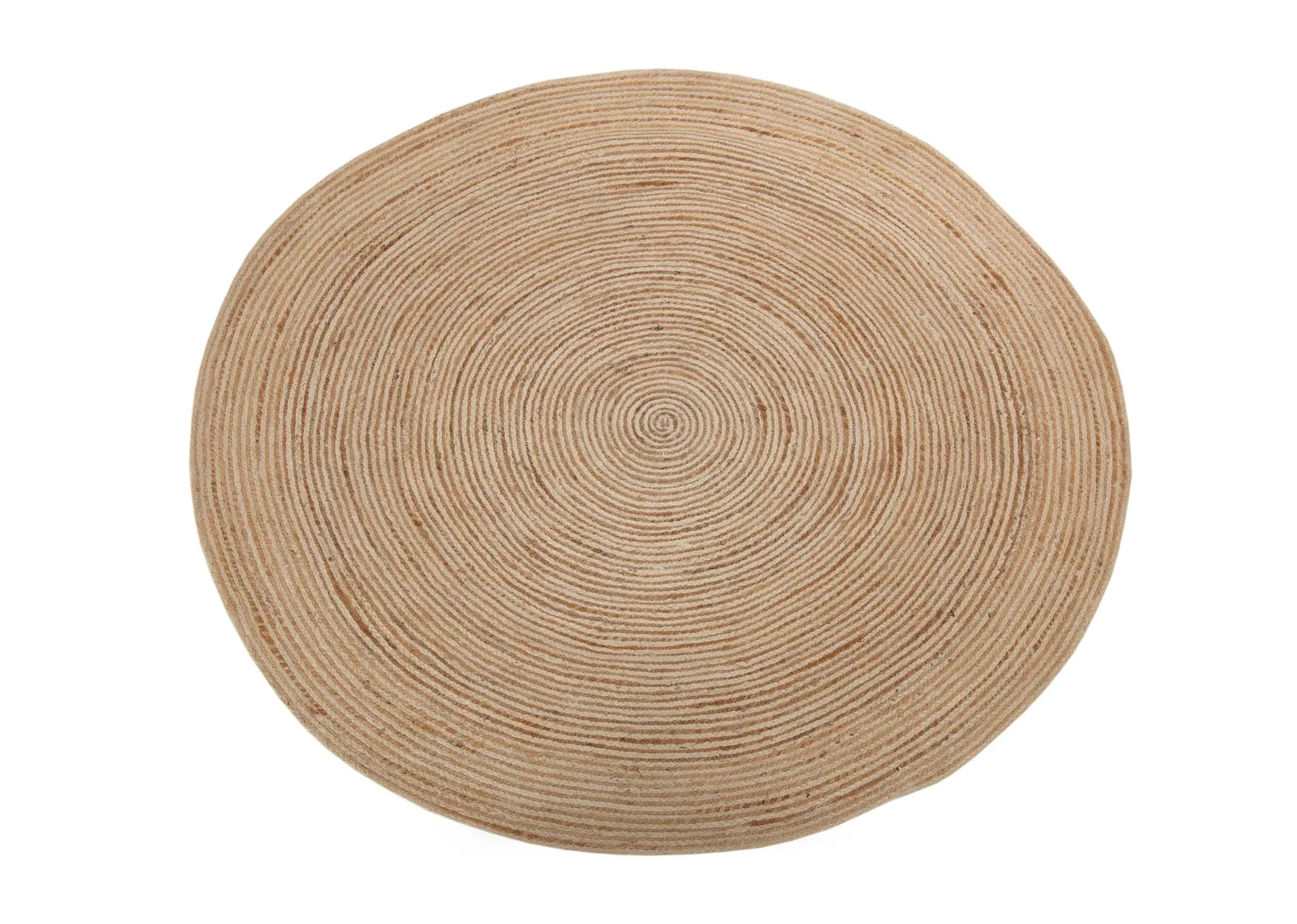 Jute 180cm Round Rug - Natural