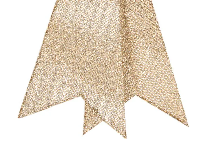 A dimension image of the Champagne Sparkle Bow with 20cm x 26cm