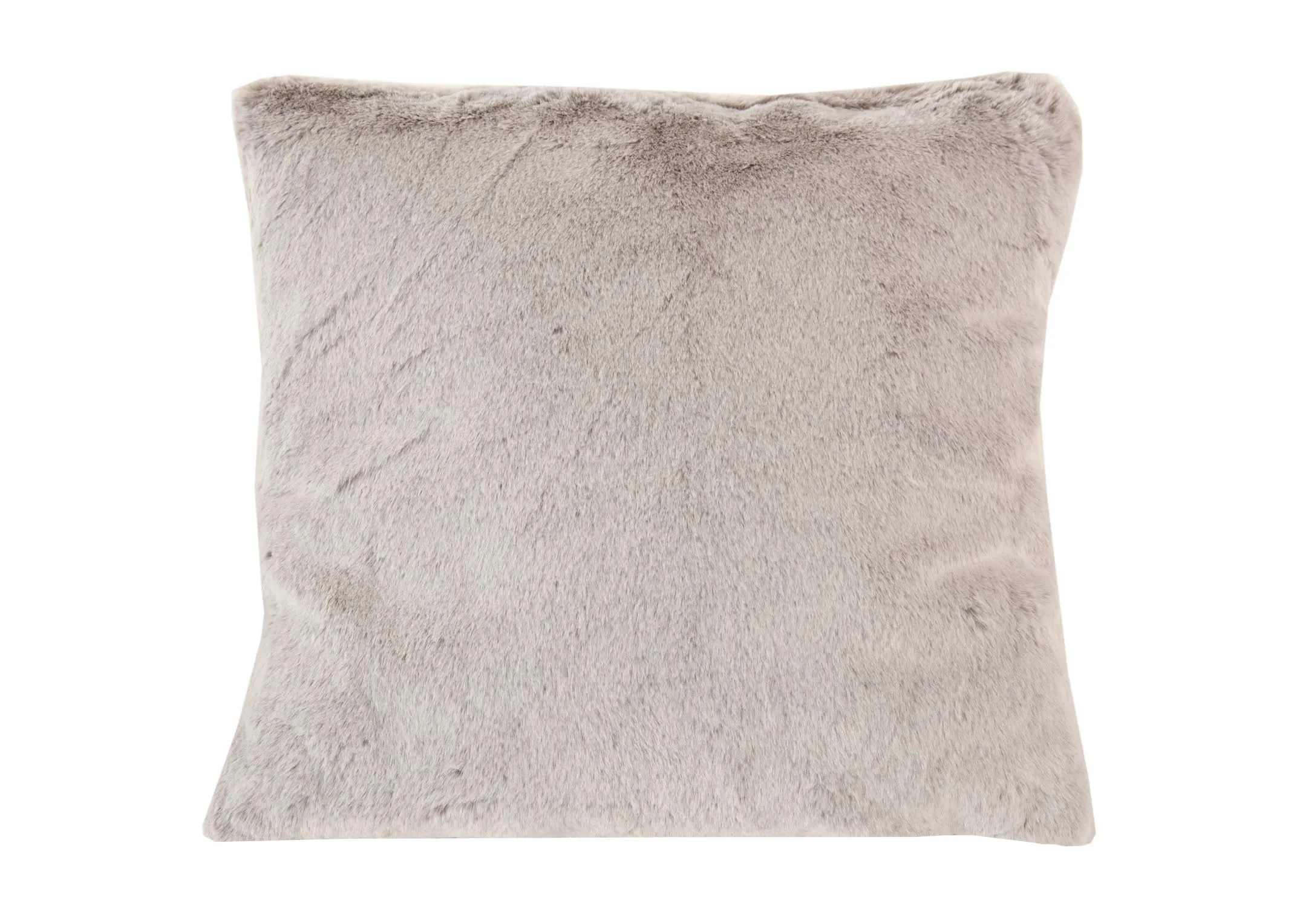 Tipped Silver Faux Fur - Cushion
