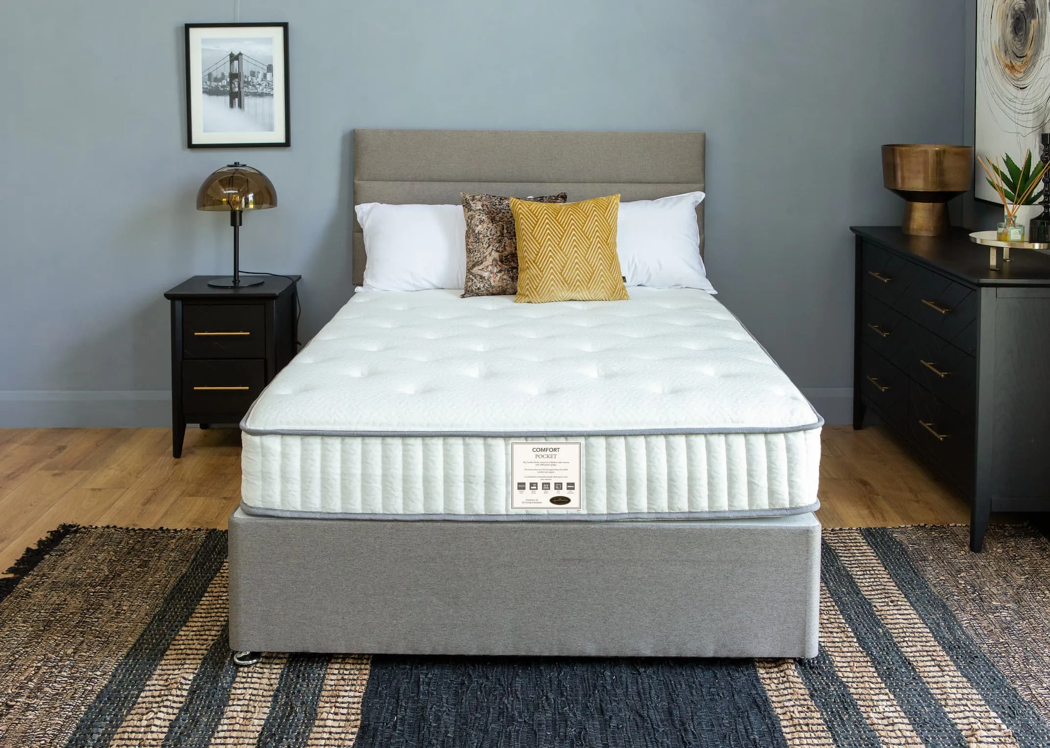 King Size (5ft) Roll Up Mattress - Comfort Pocket