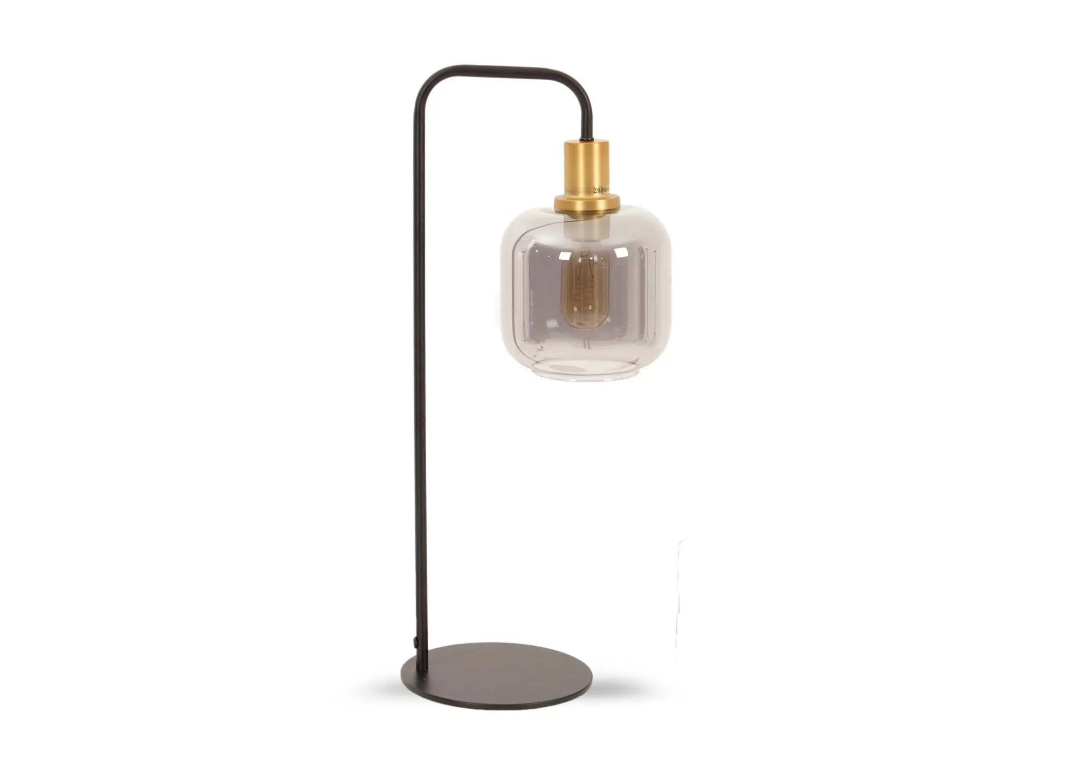 A dimension image of the lekar Table Lamp with 23.5cm x 57.5cm