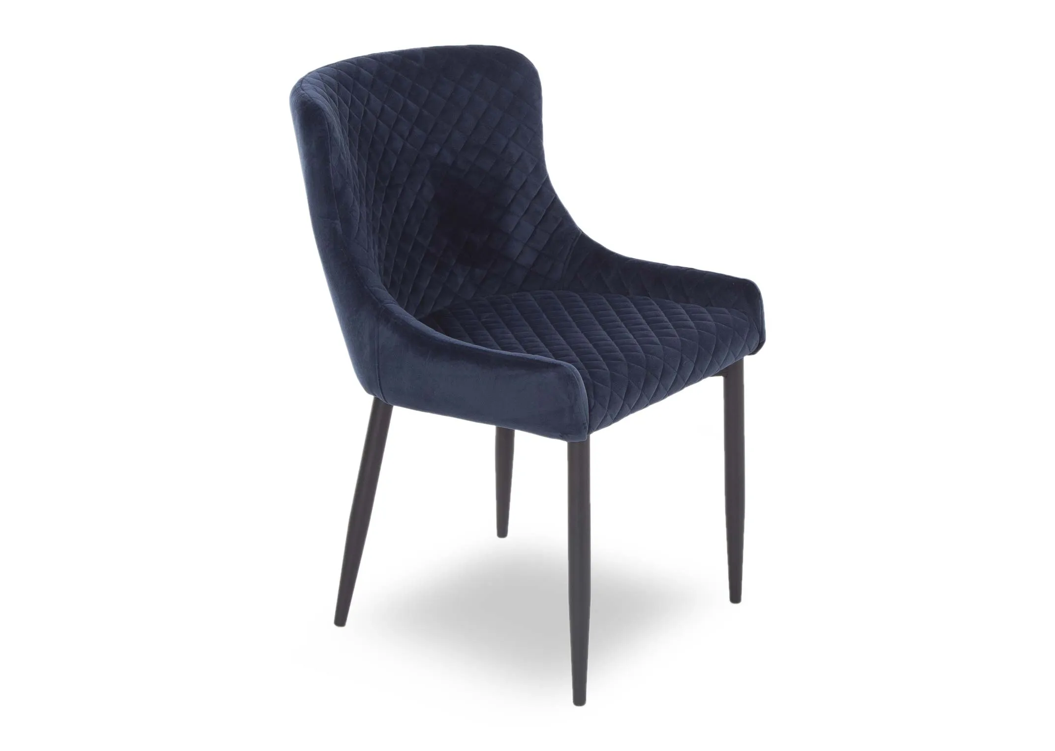 Blue Velvet Dining Chair - Ottowa