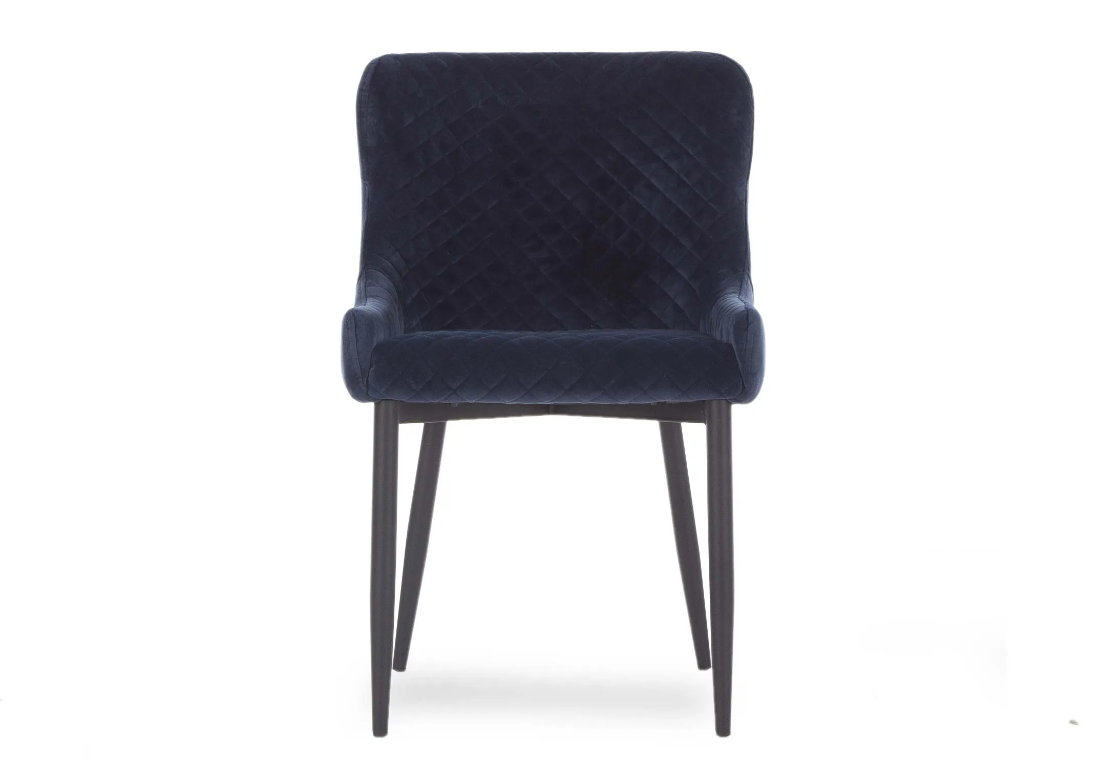 A dimension image of the Blue Ottowa Dining Chair with 52cm (Width) x 82cm (Height) x 63cm (Depth)