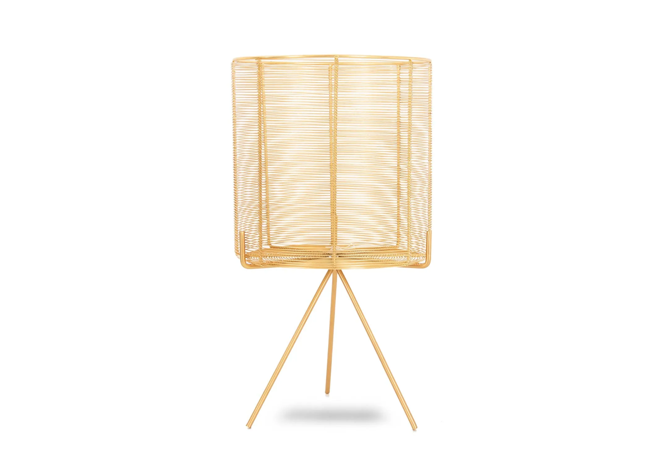 Medium Gold Planter - Peyton