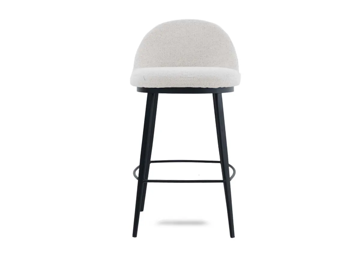 A dimension image of the Gain boucle stool with 48cm x 47cm x 90cm