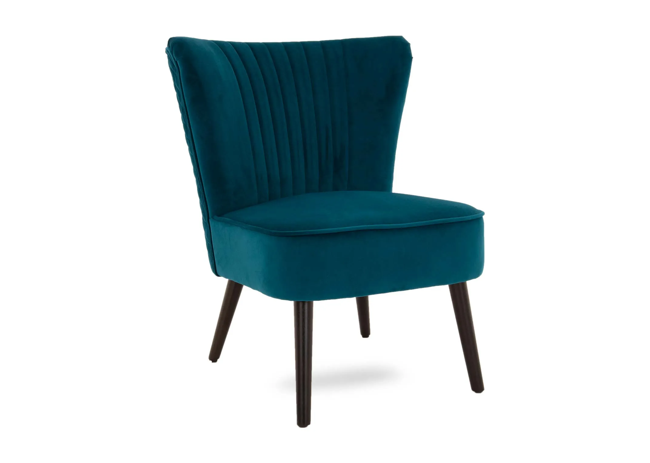 Teal Fabric Lounge Chair - Sakura