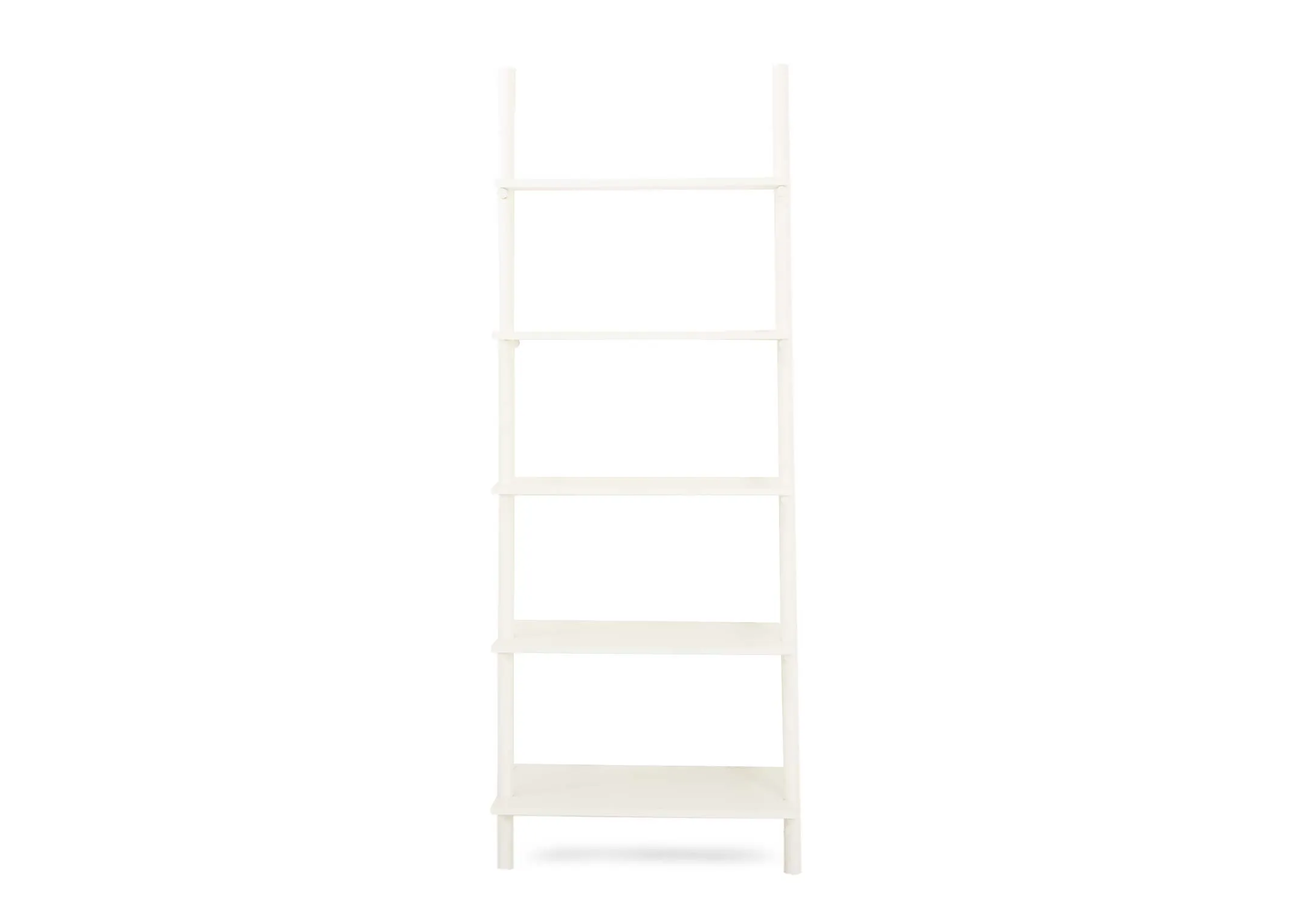 A dimension image of the Small White Step Bookcase with 75cm x 47.5cm x 200cm
