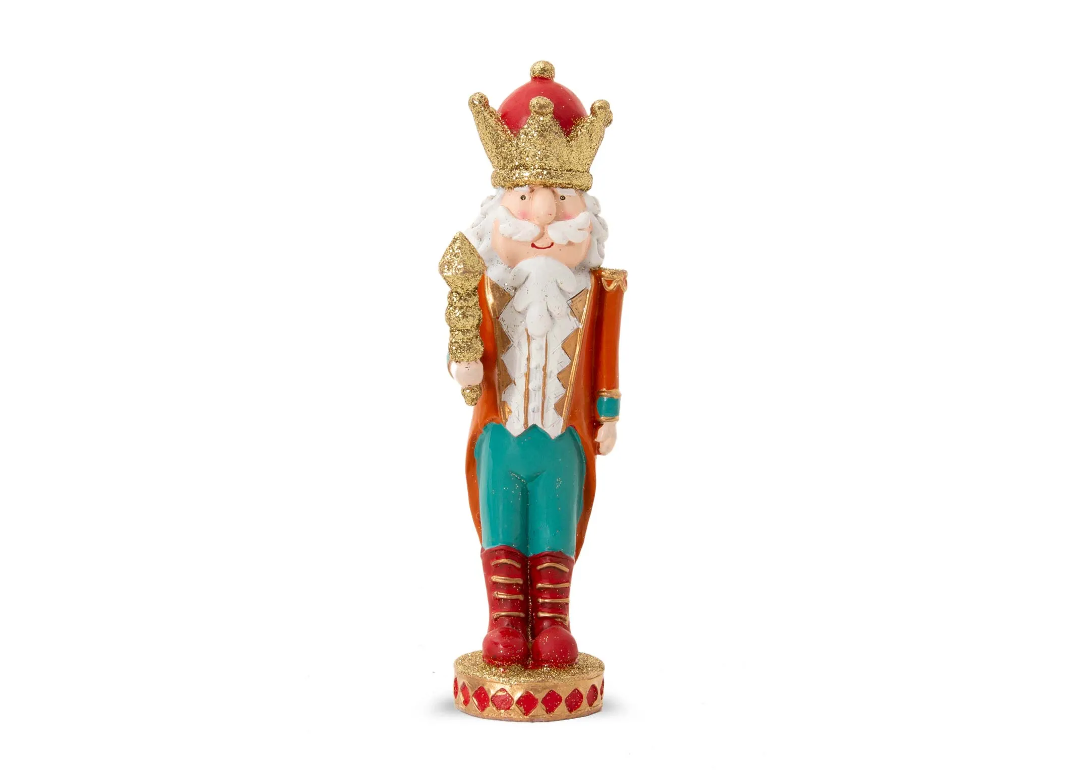 A dimension image of the Nutcracker with Torch with 7.5cm x 8cm x 28cm