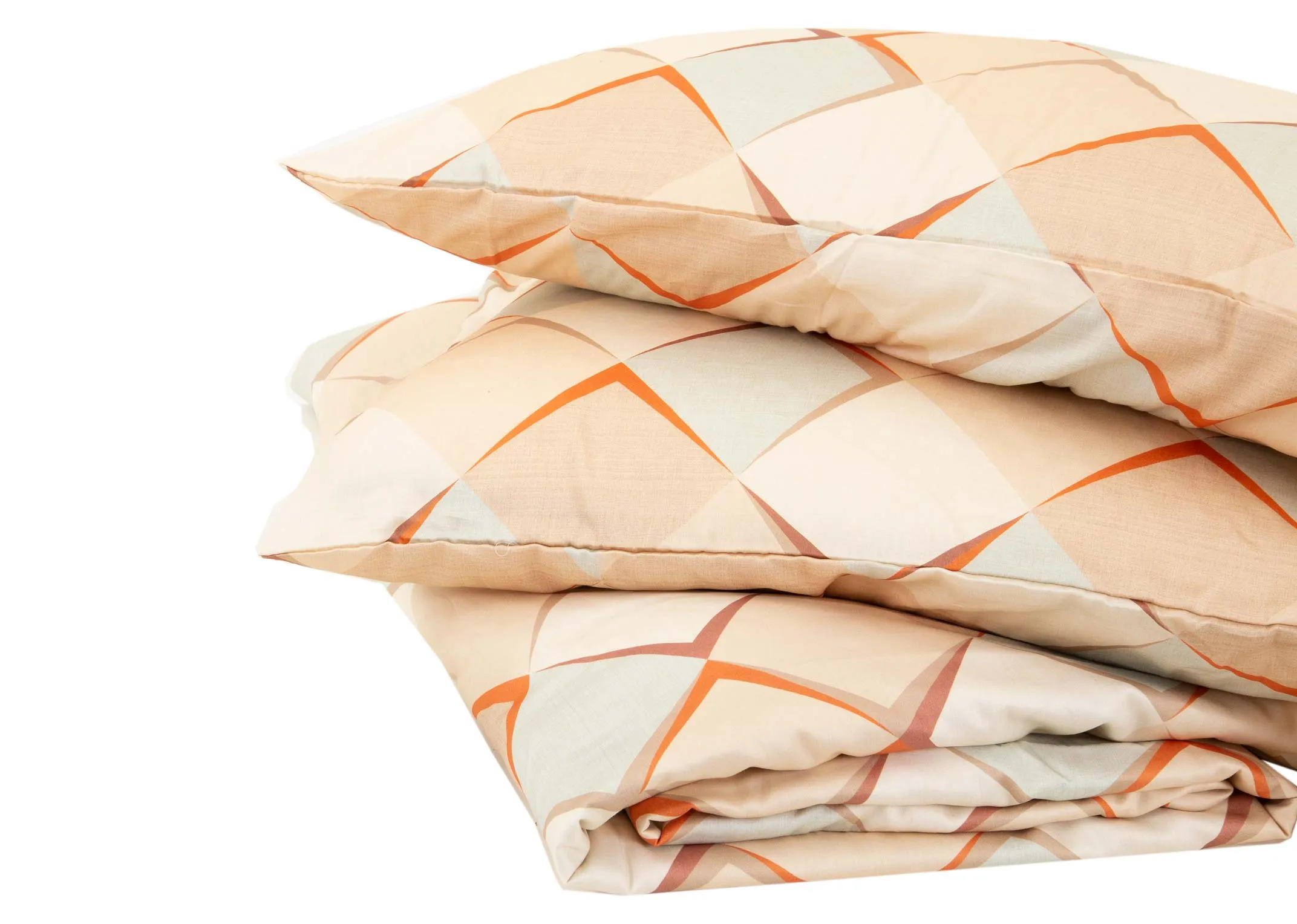 A dimension image of the 5ft Warm Retro Duvet Set with 220cm x 230cm