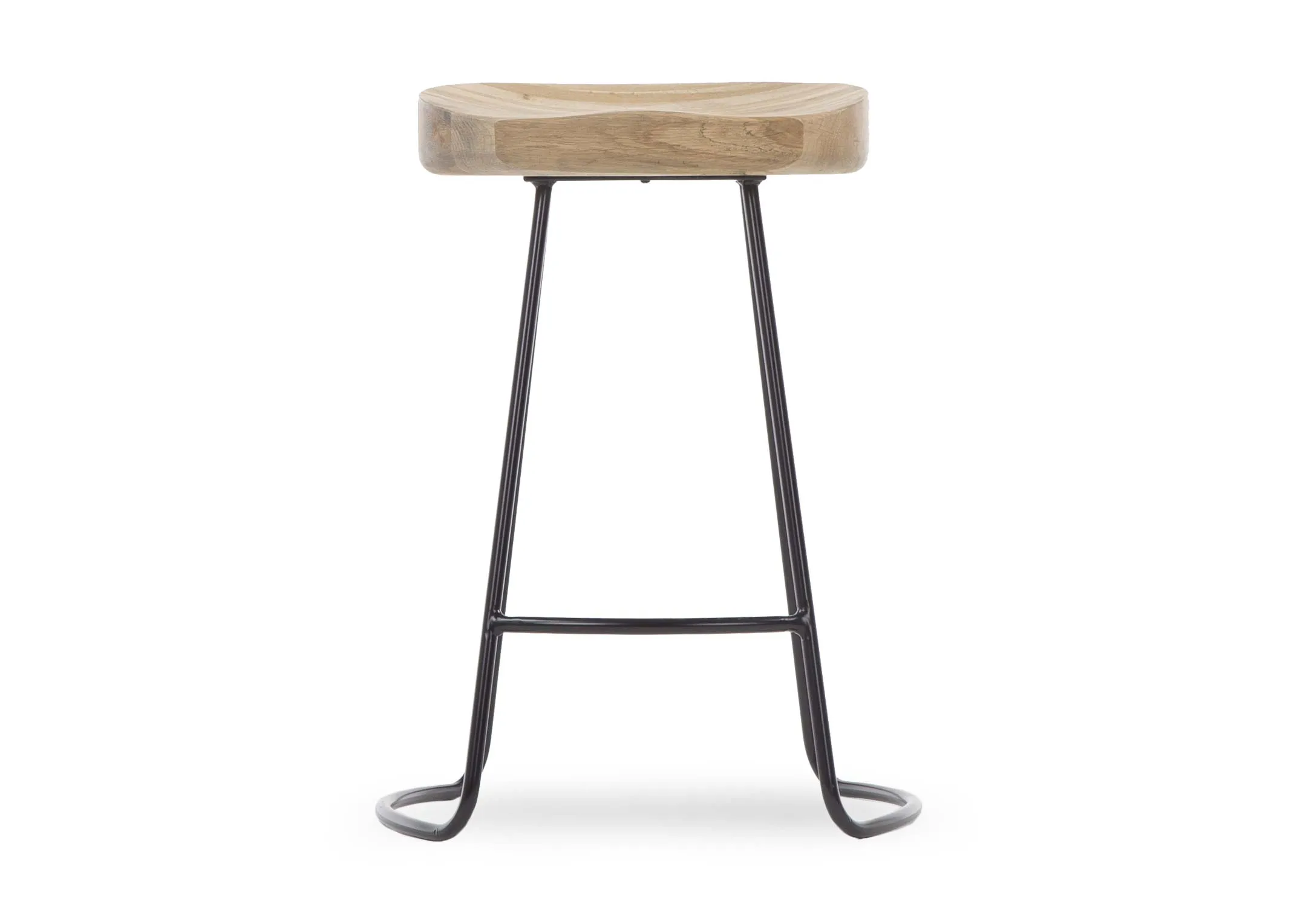 A dimension image of the Iona Bar Stool with 47cm x 41cm x 76cm