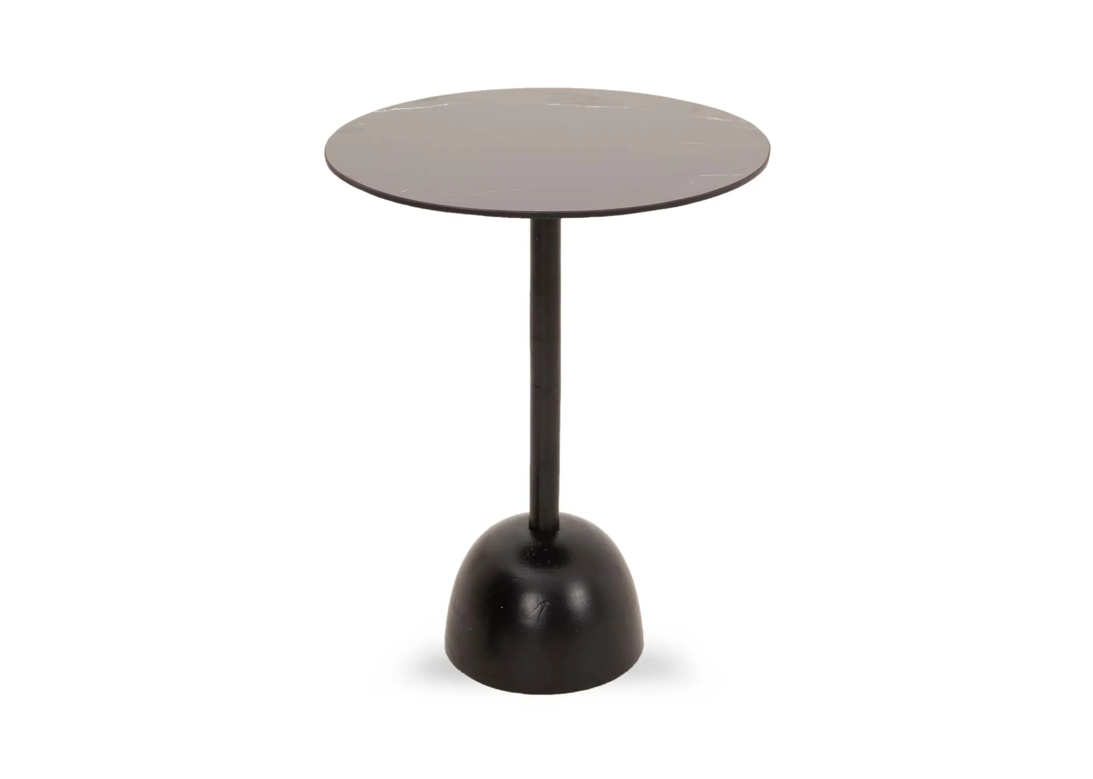 Black & Gold Side Table Amalia EZ Living Furniture