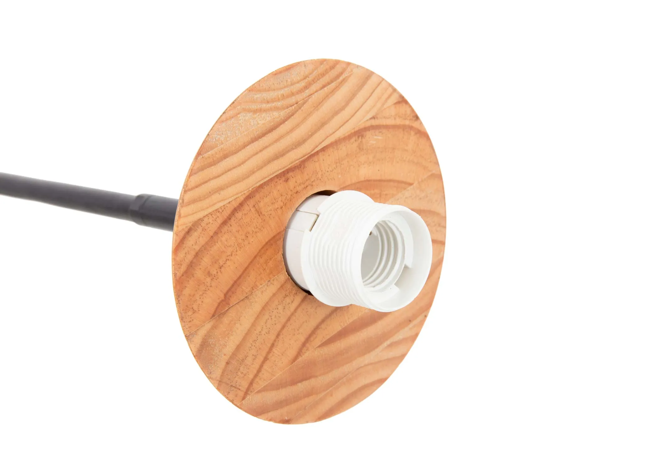 A dimension image of the Coco Midribs Floor Lamp with 30cm x 160cm