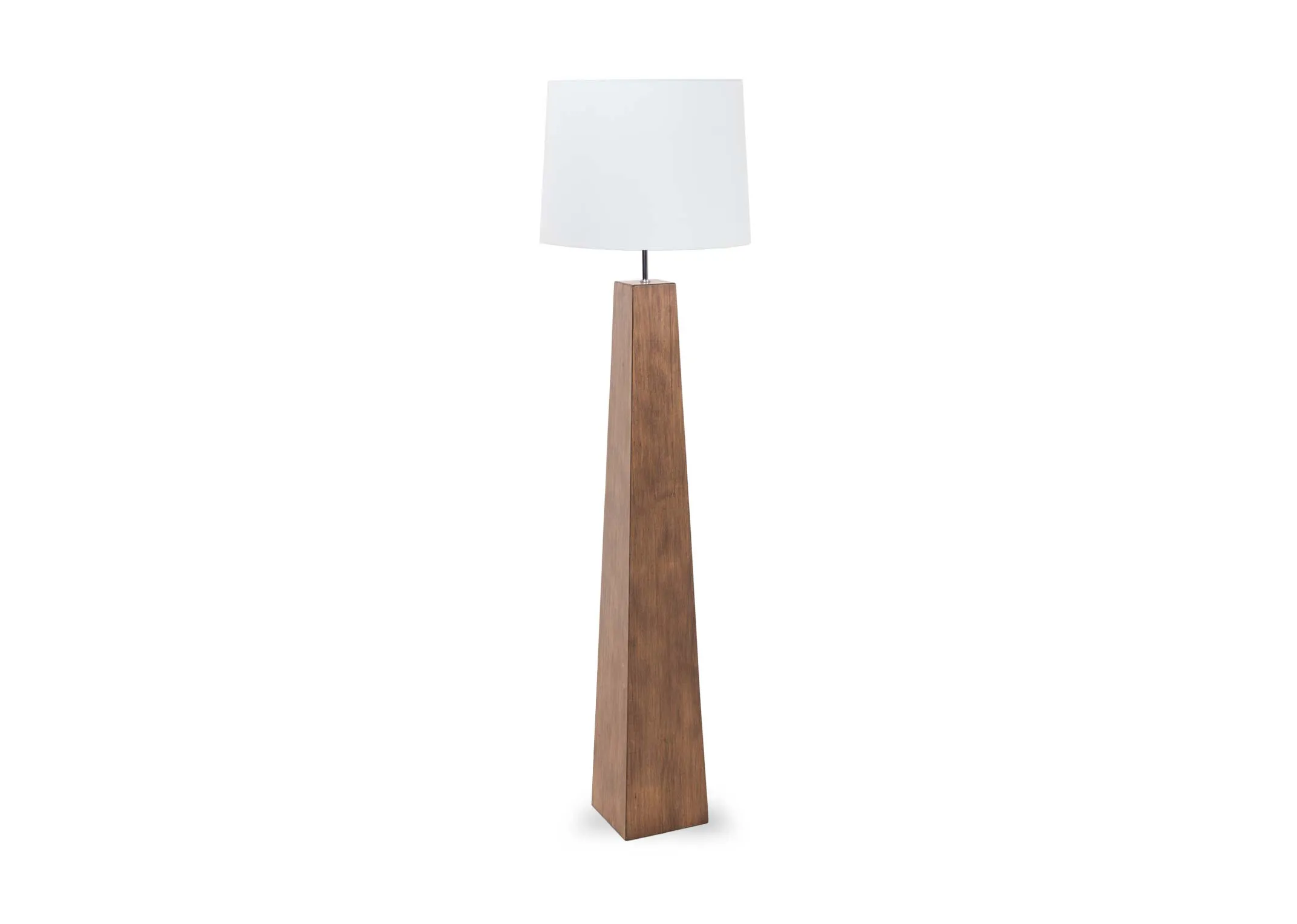 A dimension image of the Wooden Tripod Floor Lamp with 42cm x 150cm