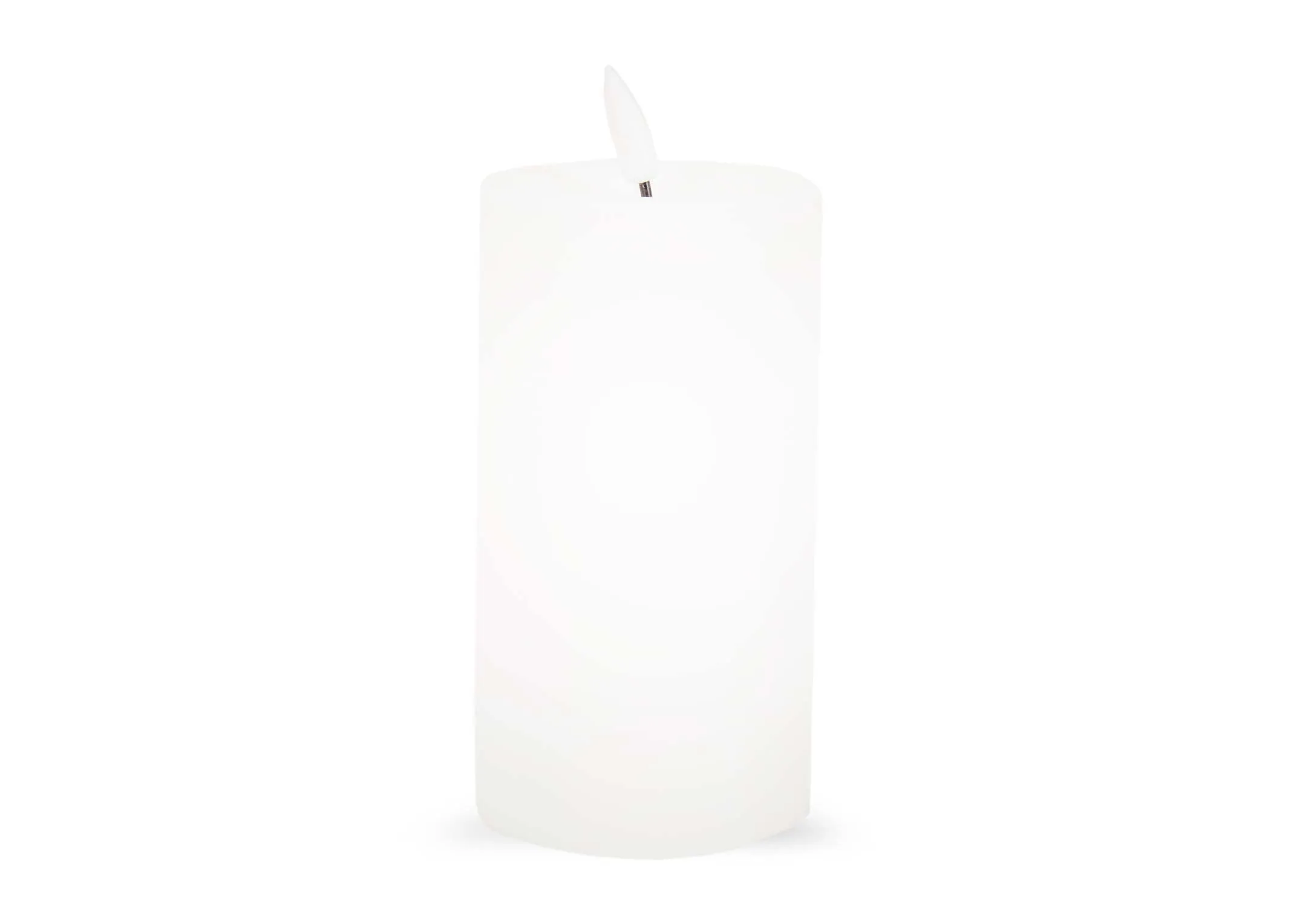 Medium White LED Candle - Delight