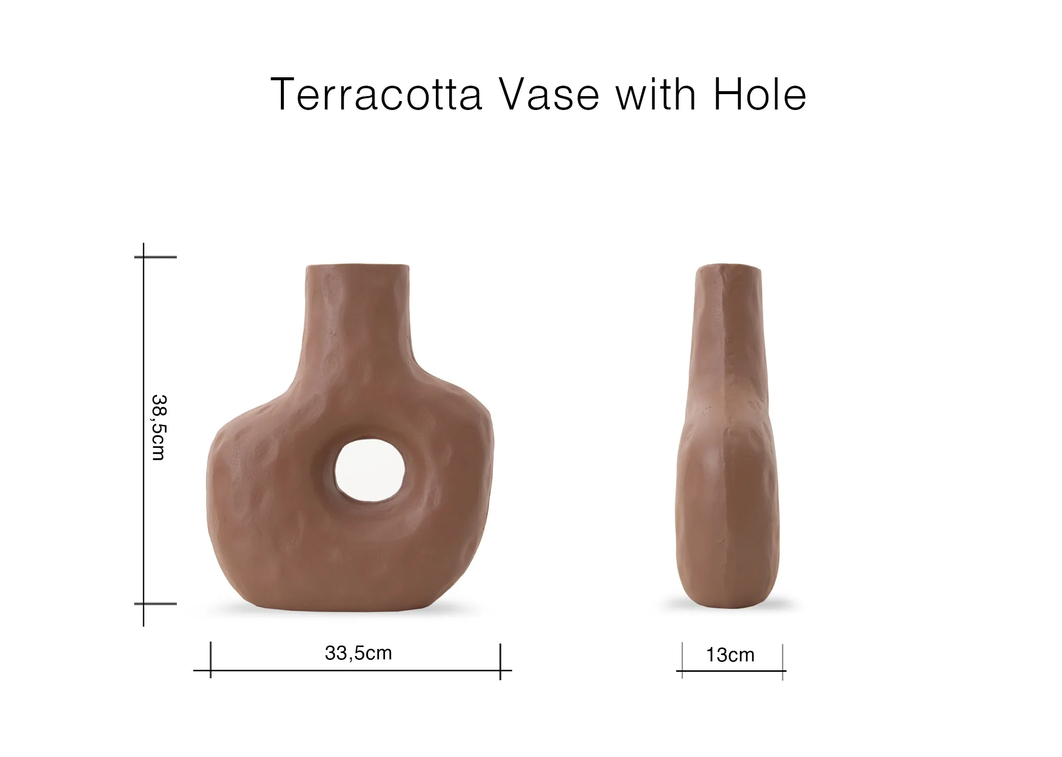 A lifestyle image of the Grafton table & bench with Stanford herringbone corner bench and terrcotta vase on mantle.