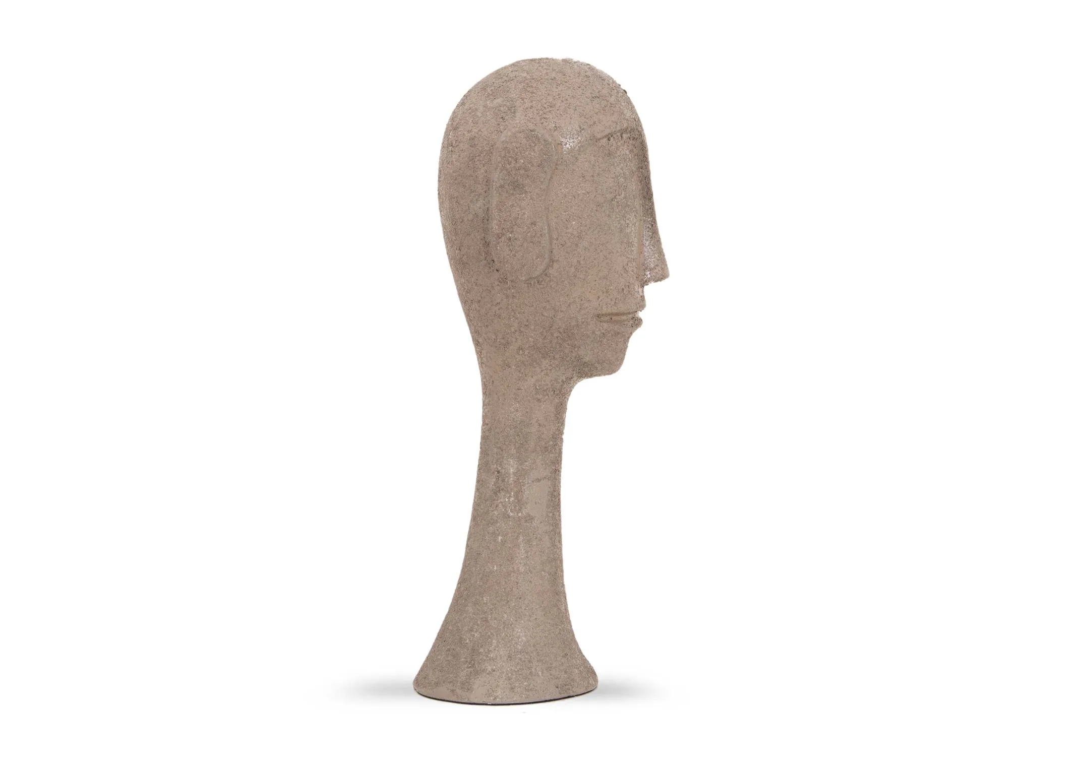 A dimension image of the Mud Deco Face with 12.5cm x 33cm