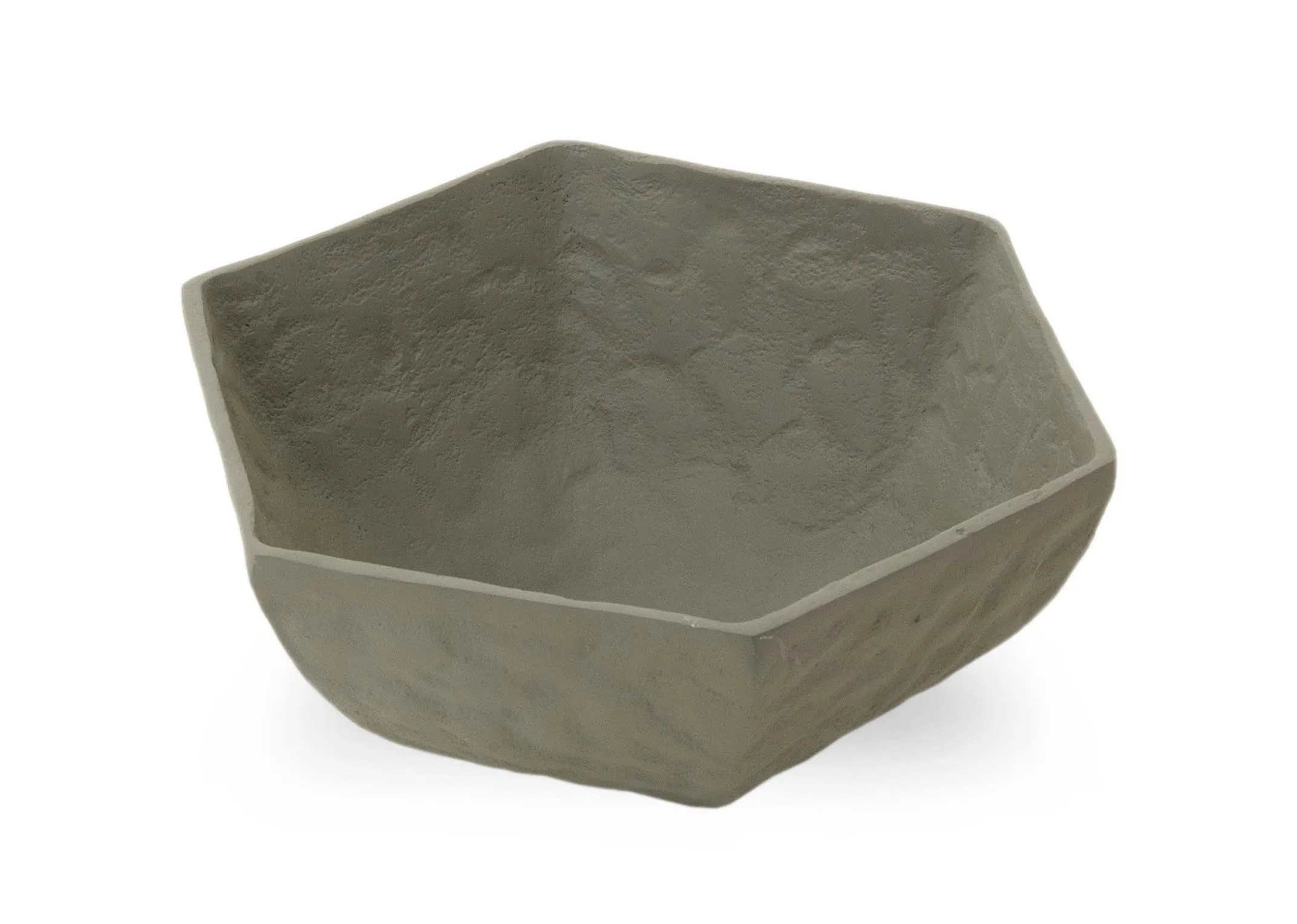 A dimension image of the Small Green Deco bowl with 23cm x 9.5cm