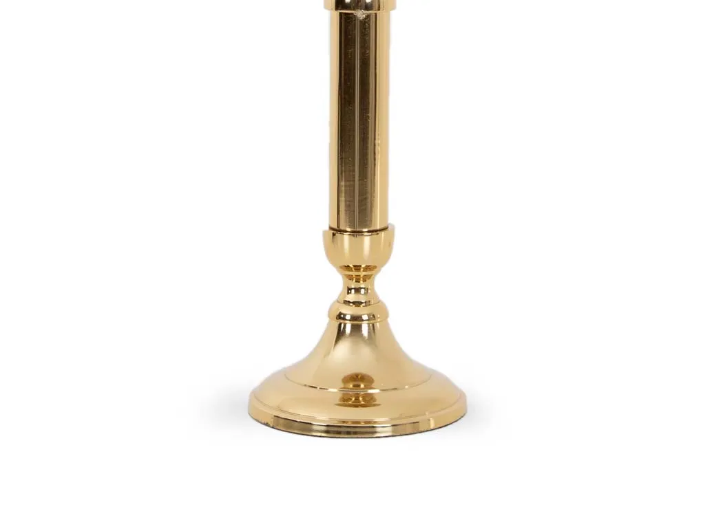 A dimension image of the Small Pillar Candle holder with 12cm x 41.5cm