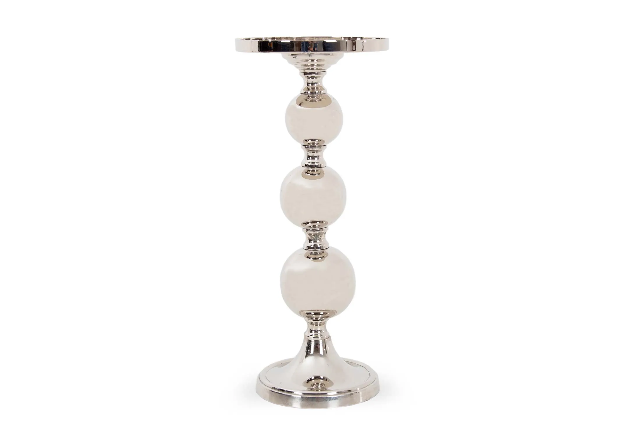 Large Steel Pillar - Christmas Candle Holder