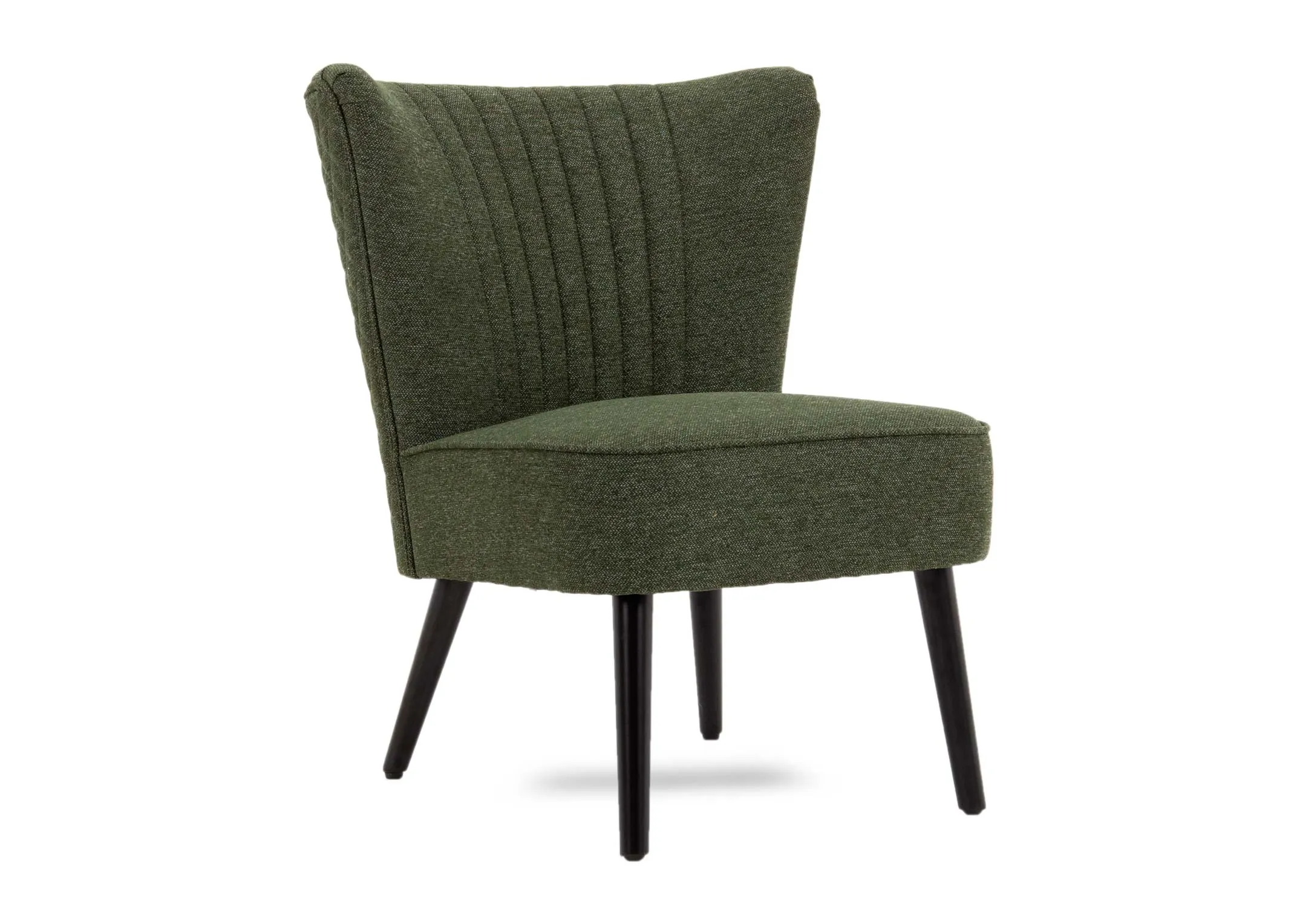 Green Fabric Lounge Chair - Sakura
