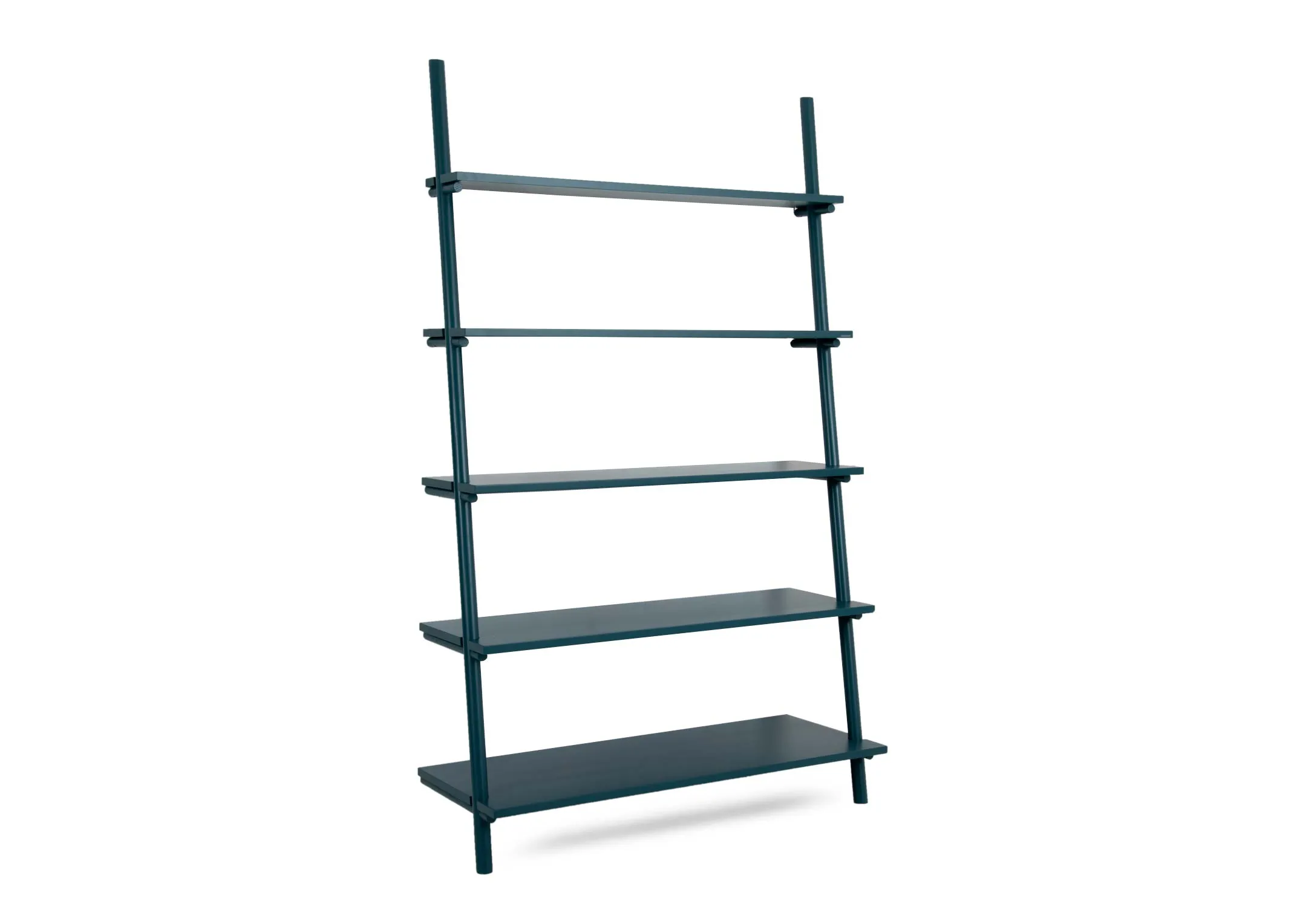 Large Teal 120cm Bookcase - Step