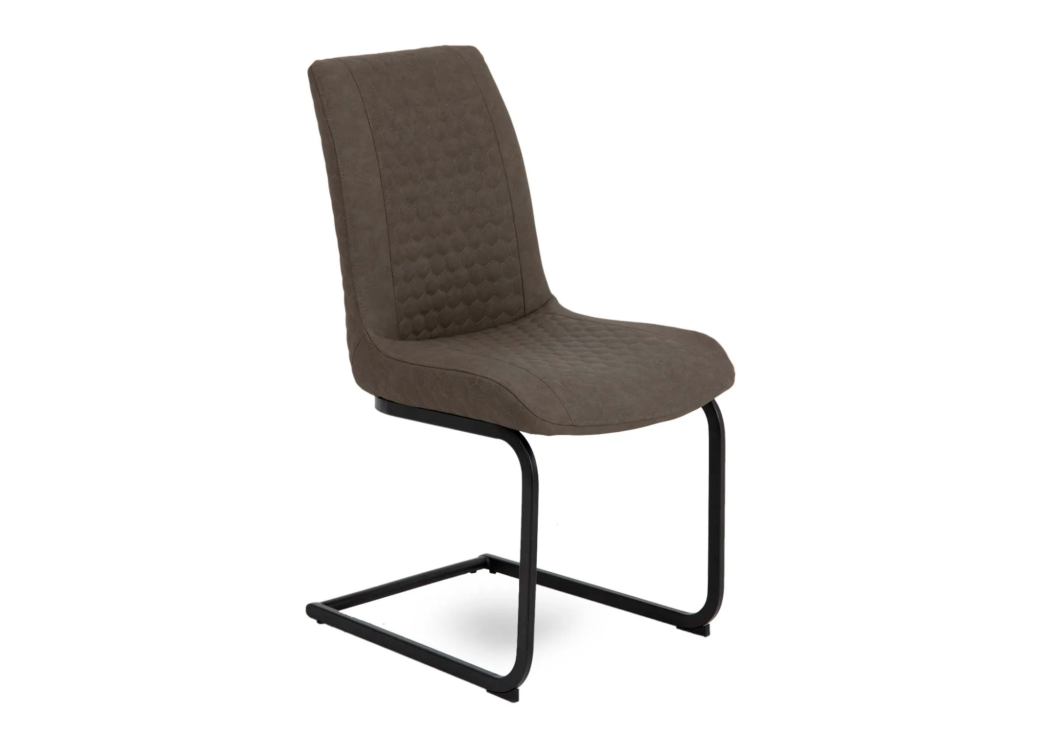 Olive Green Faux Leather Dining Chair - Barton